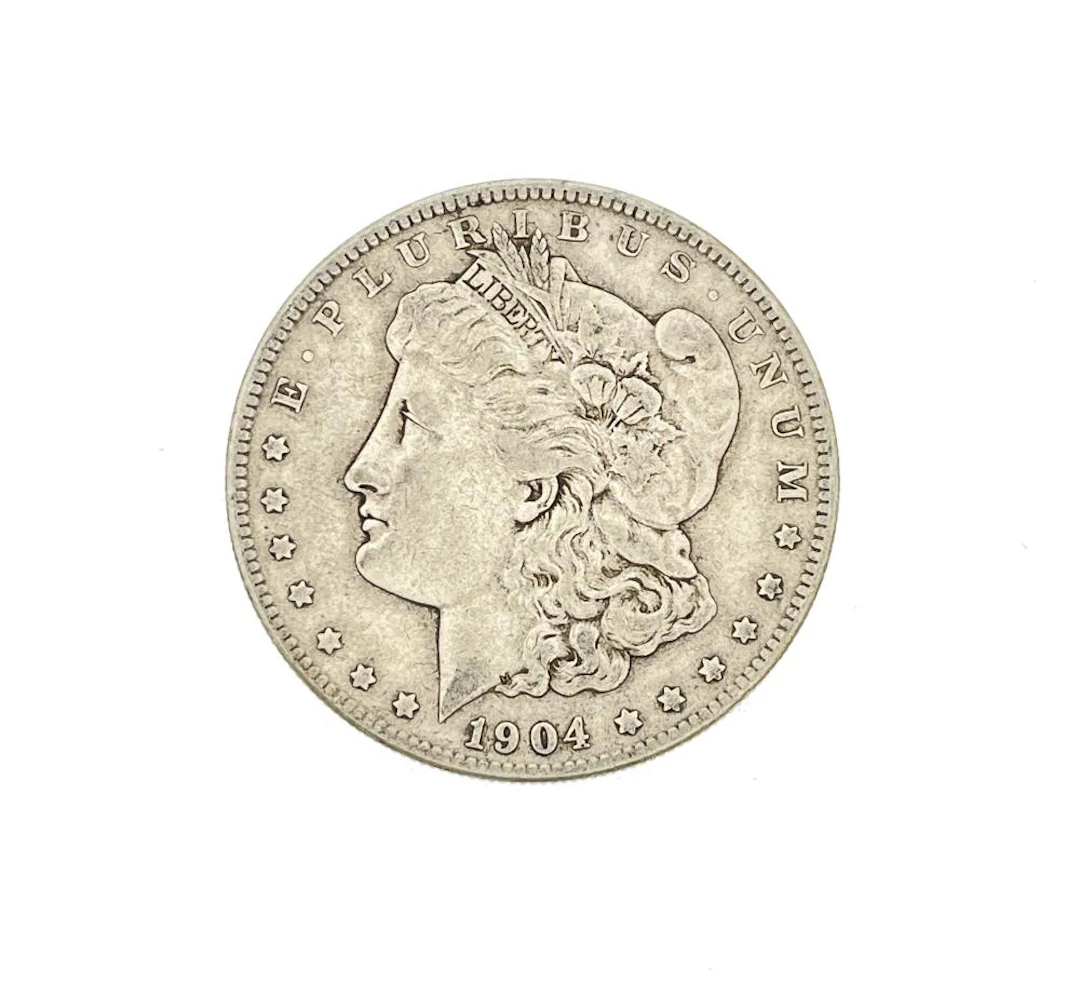 1904-S MORGAN SILVER DOLLAR