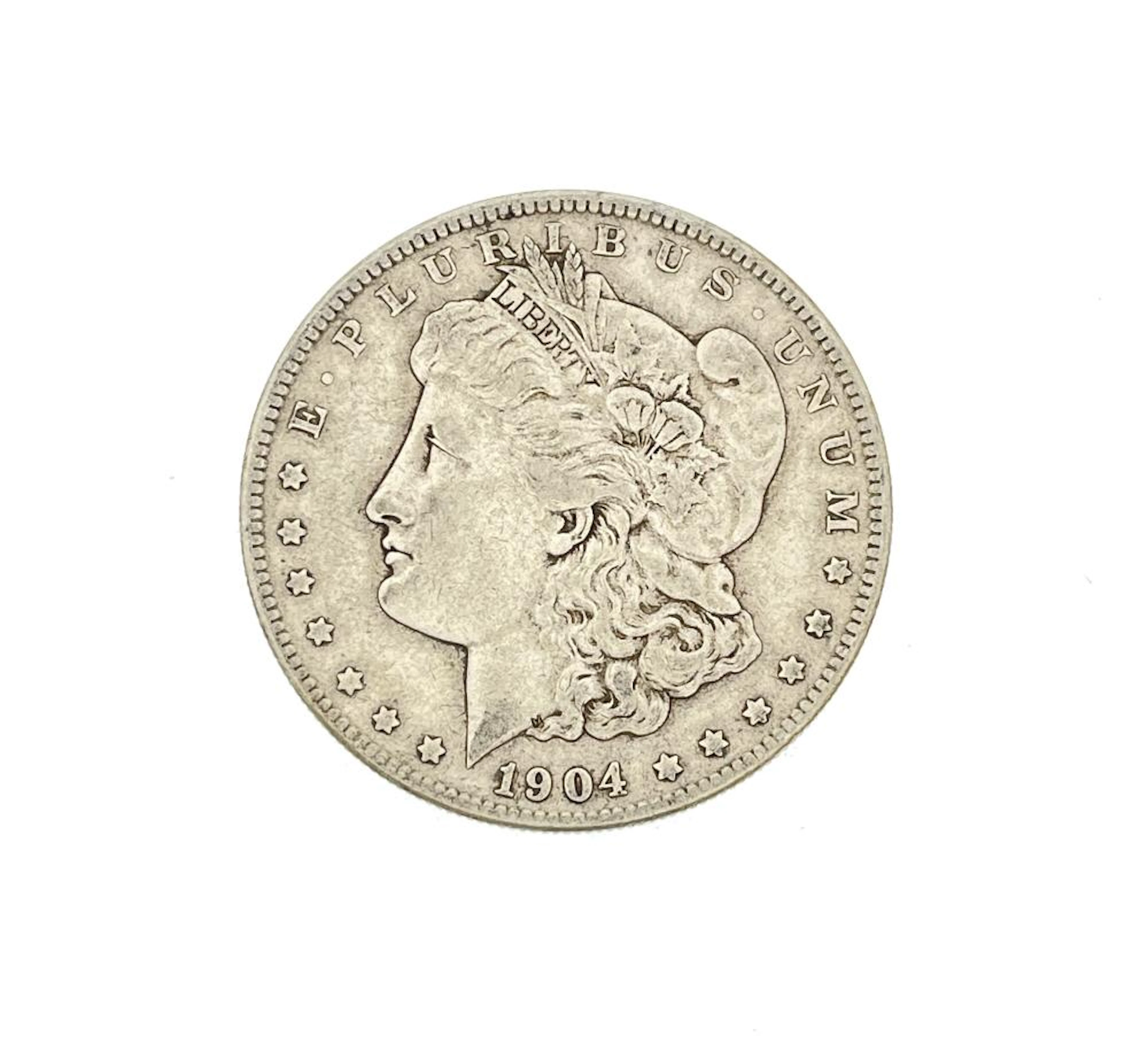1904-S MORGAN SILVER DOLLAR