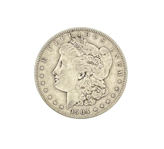 1904-S MORGAN SILVER DOLLAR