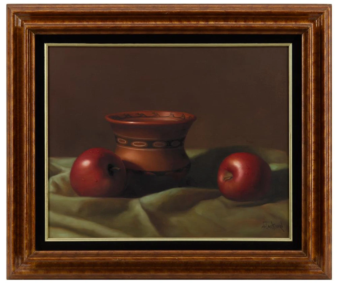 AL JACKSON STILL LIFE OIL ON CANVAS
