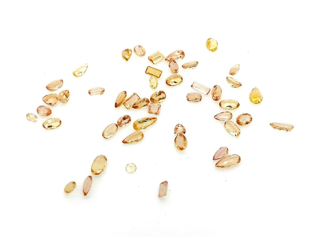 34.90CTTW GEM GRADE IMPERIAL TOPAZ GEMSTONE PARCEL
