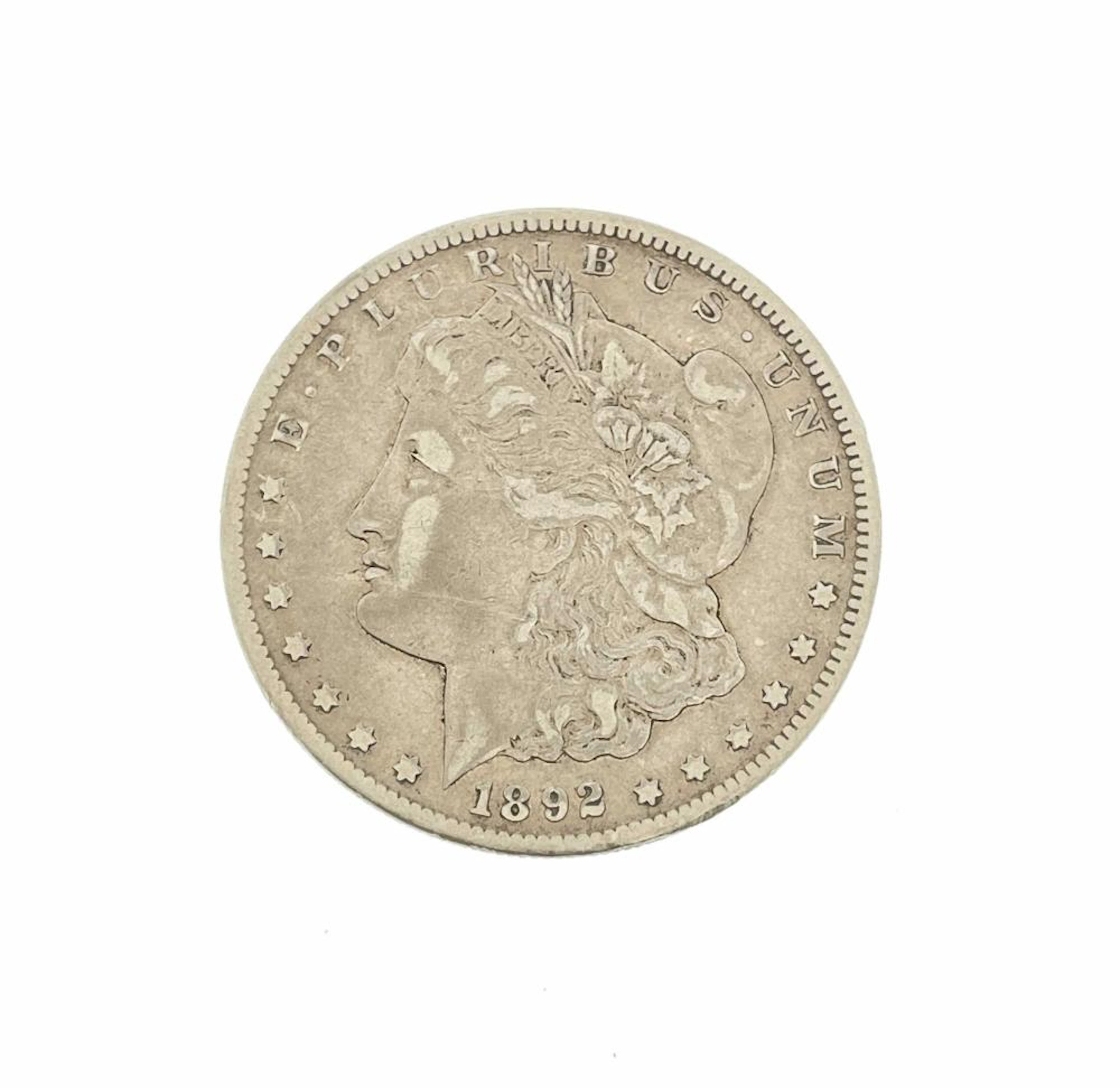 1892-CC MORGAN SILVER DOLLAR