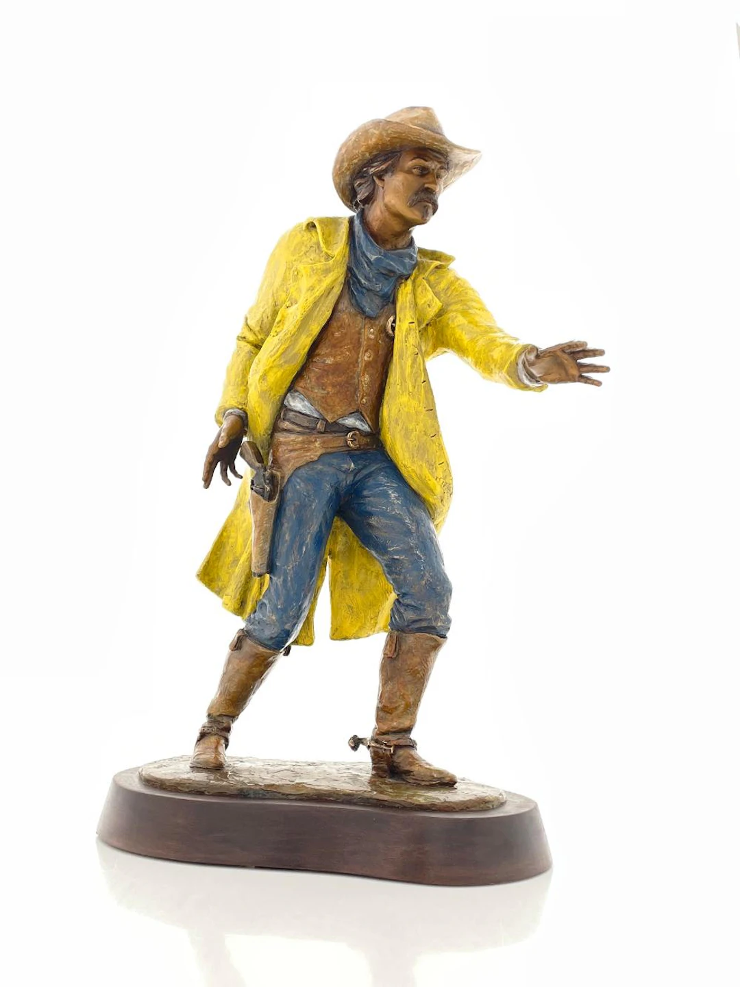 CORY CLAWSON "TEXAS RANGER" BRONZE SCULPTURE