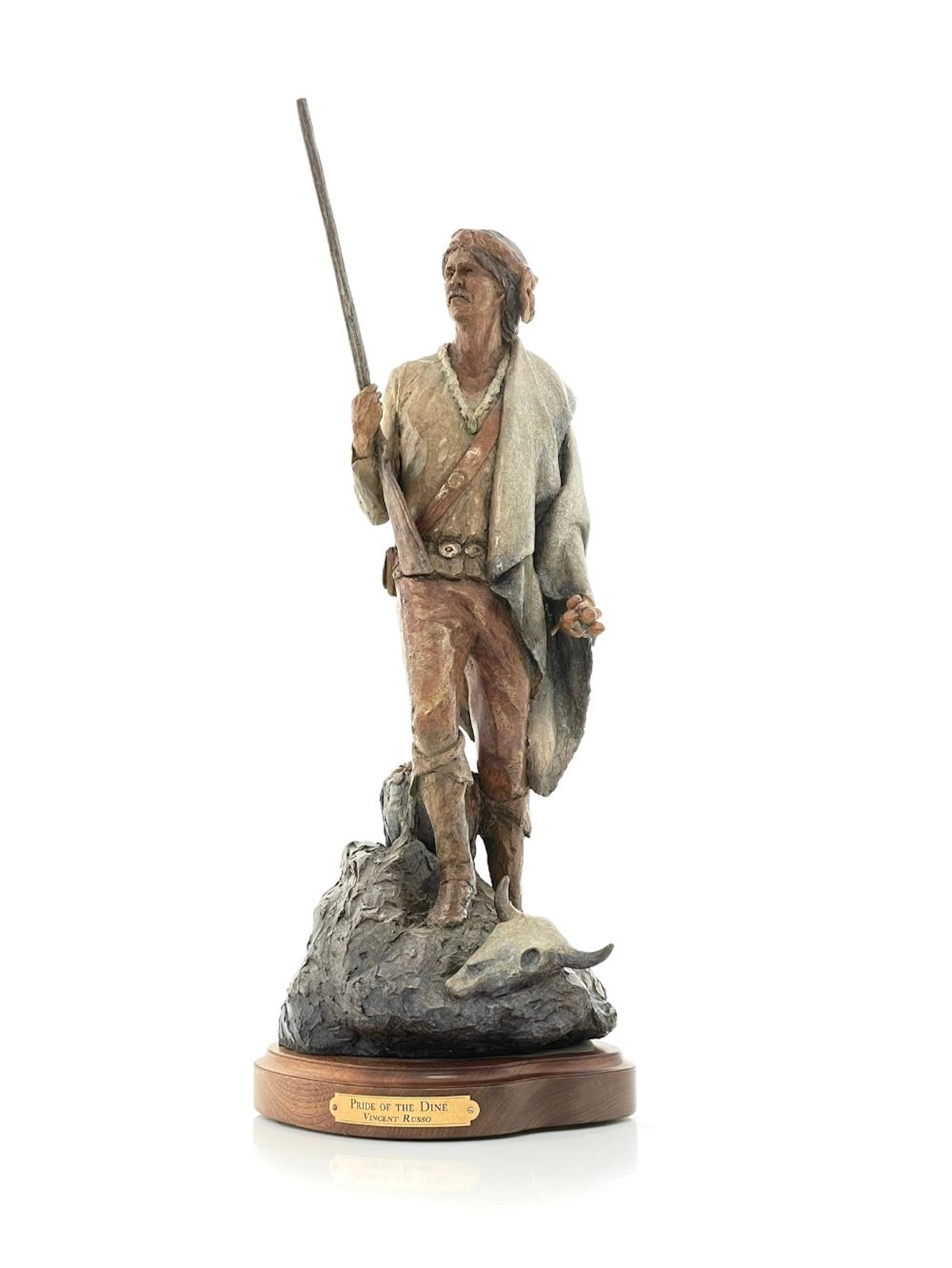 VINCENT RUSSO "PRIDE OF THE DINE" BRONZE SCULPTURE