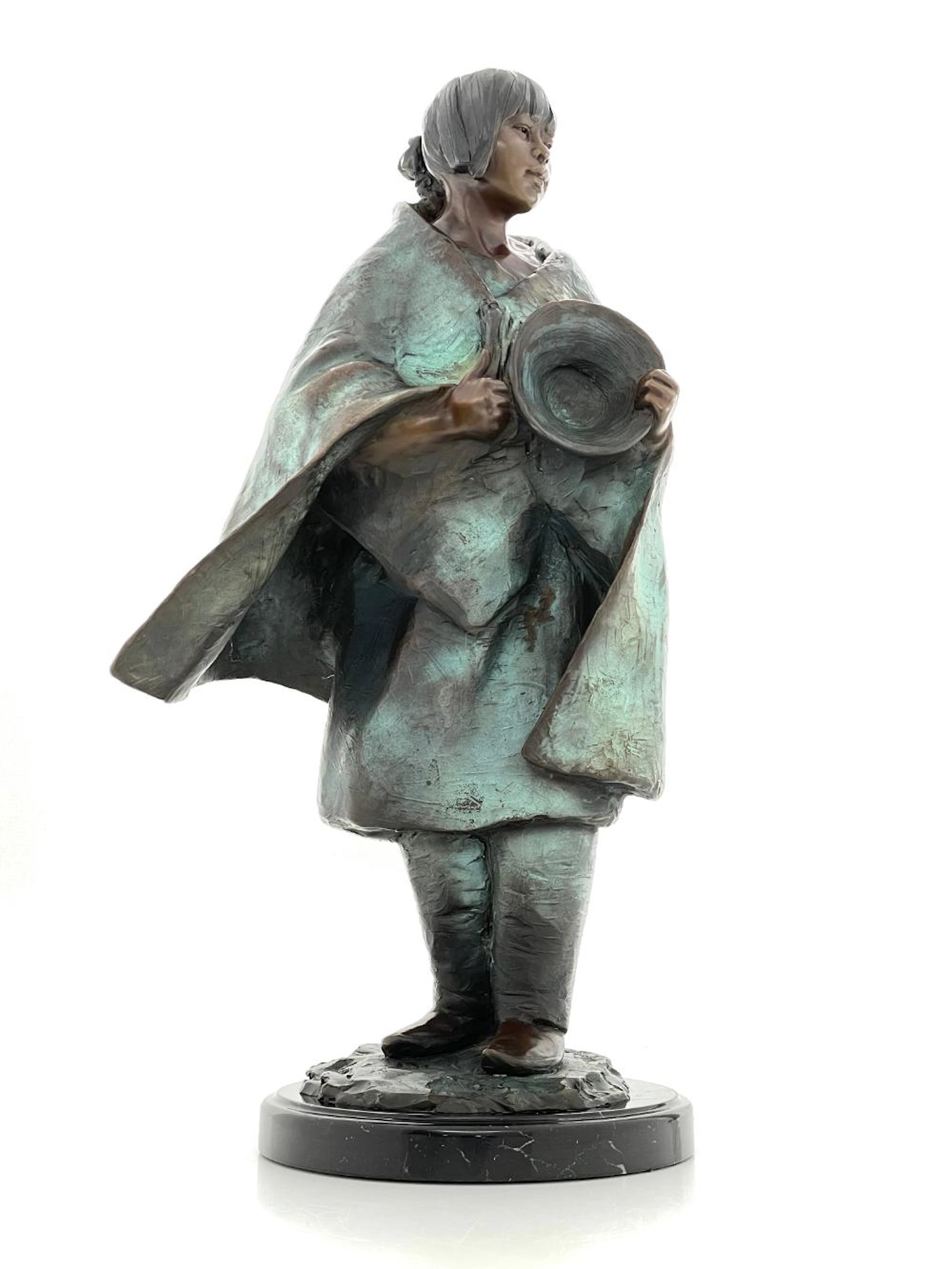 GLENNA GOODACRE "THE BASKET DANCER" BRONZE SCULPTURE