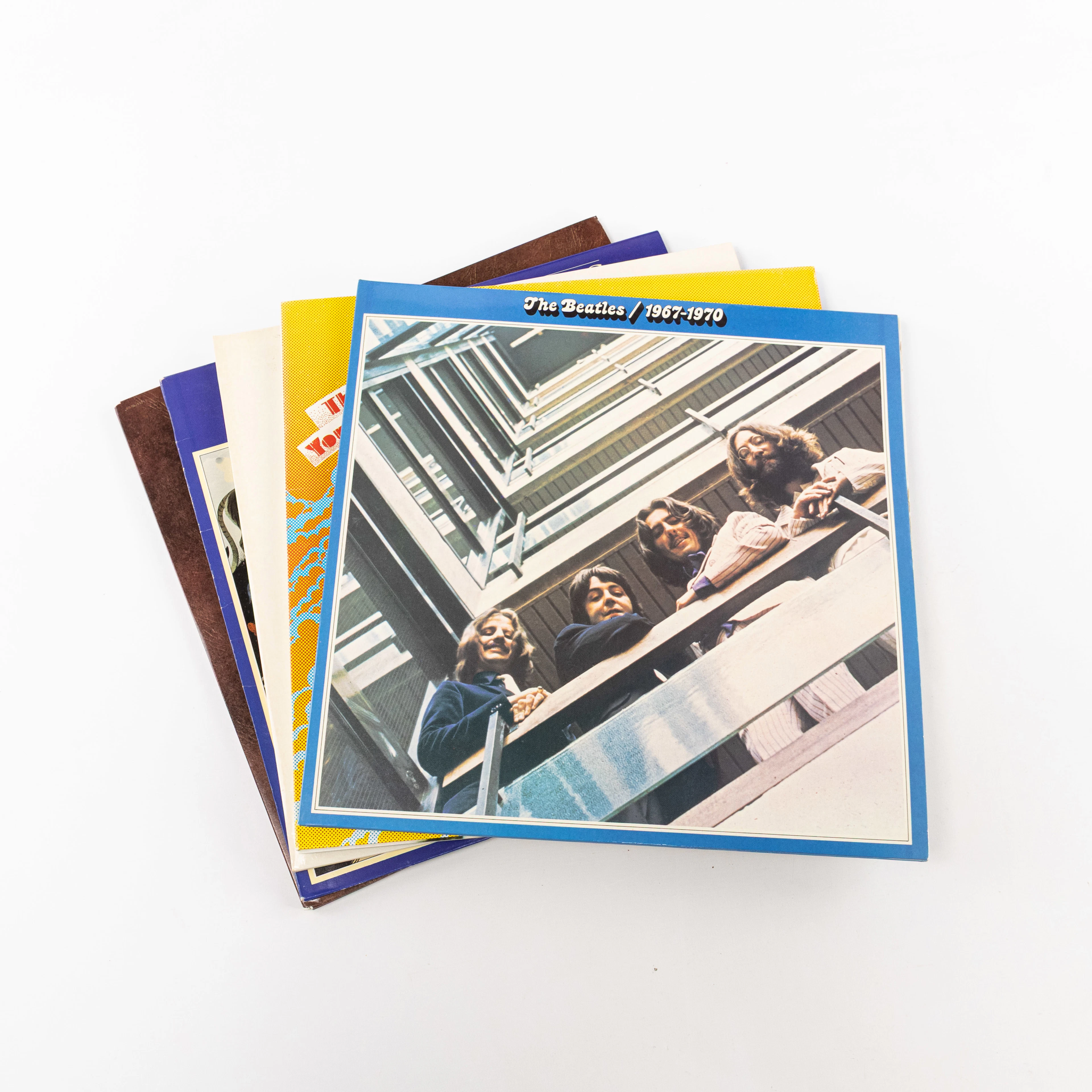 Vinylskivor, 6 st, The Beatles