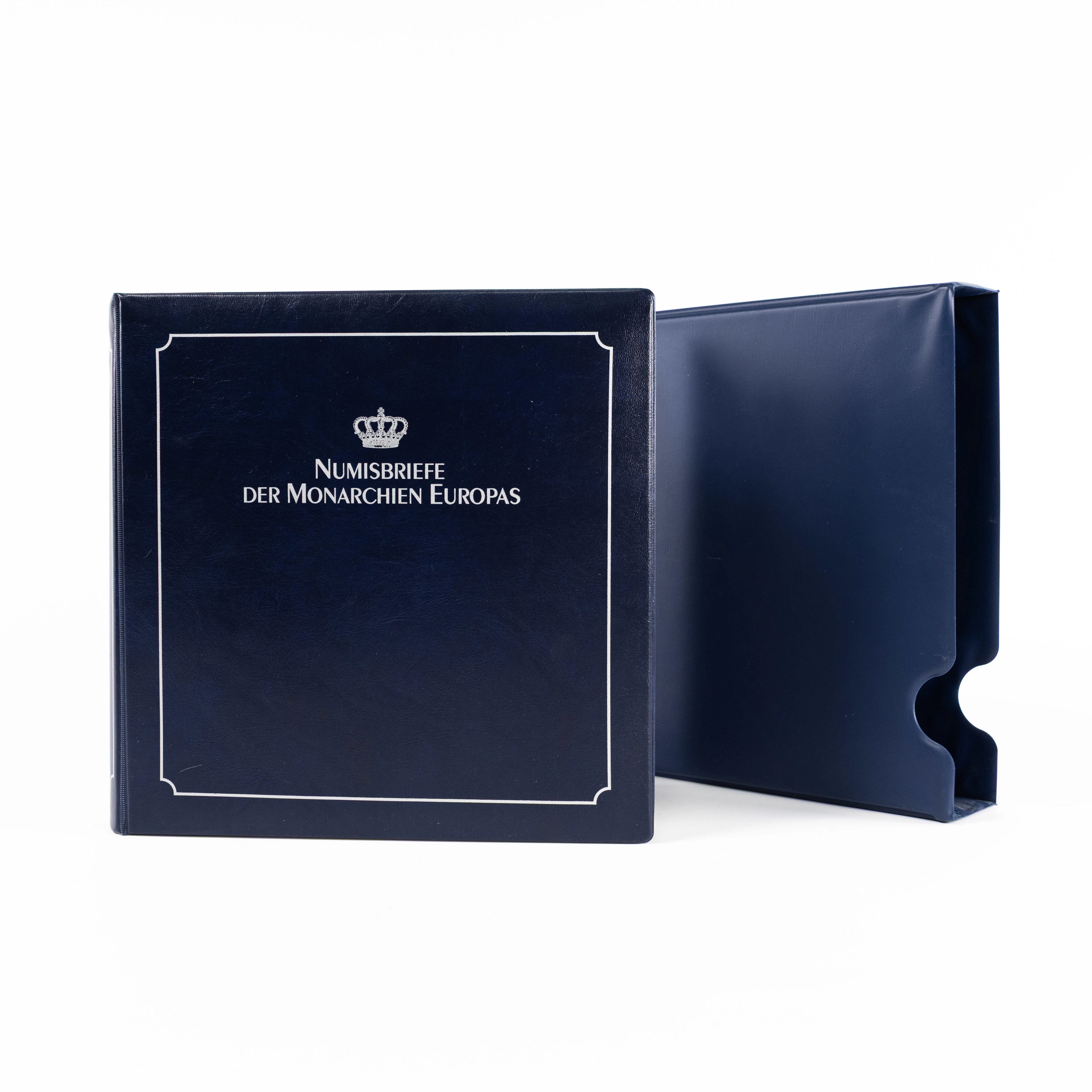 Myntbrev, i album, Numisbriefe, bl a silver