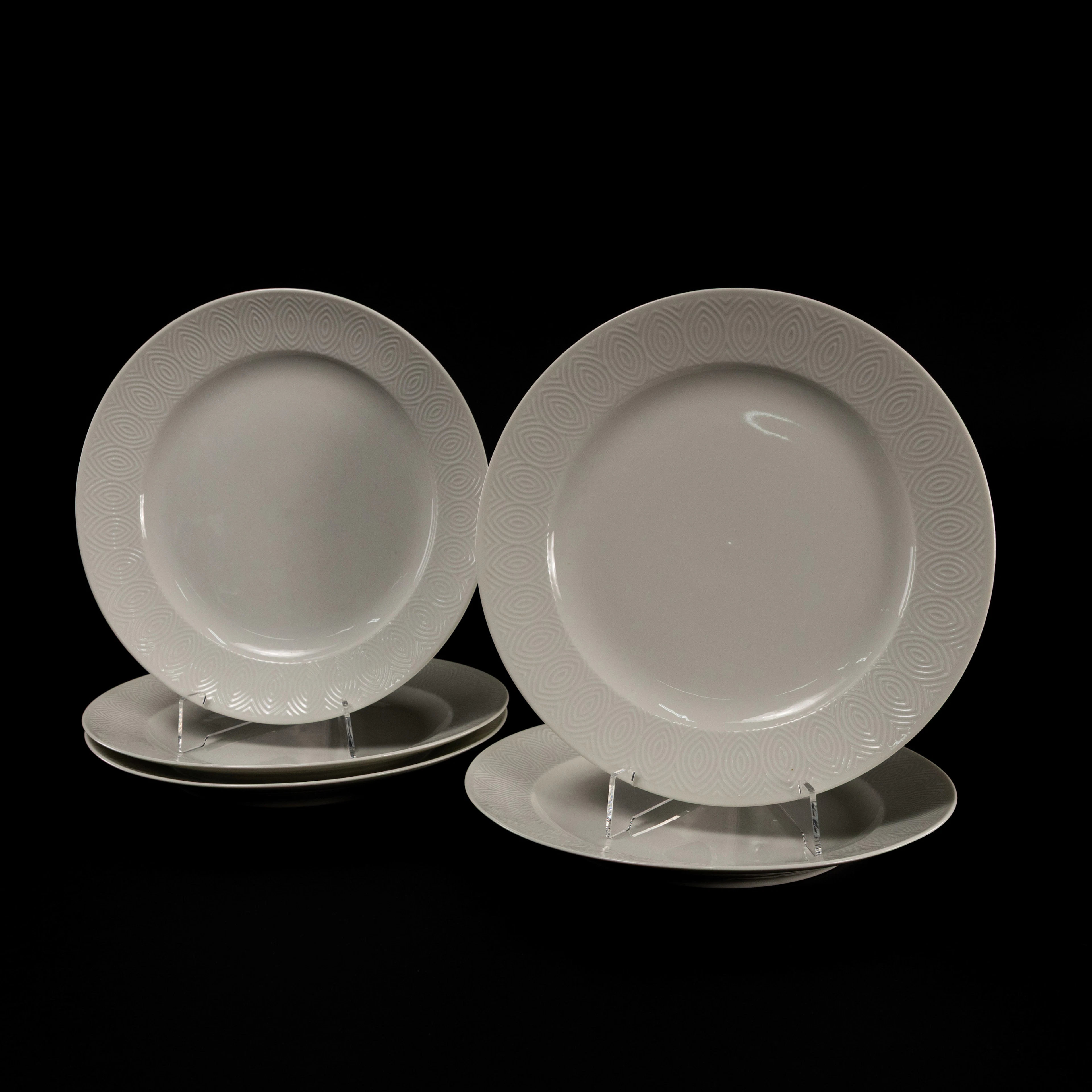 Axel Salto, tallrikar, 5 st, "Salto", Royal Copenhagen, Ø 25,5 cm