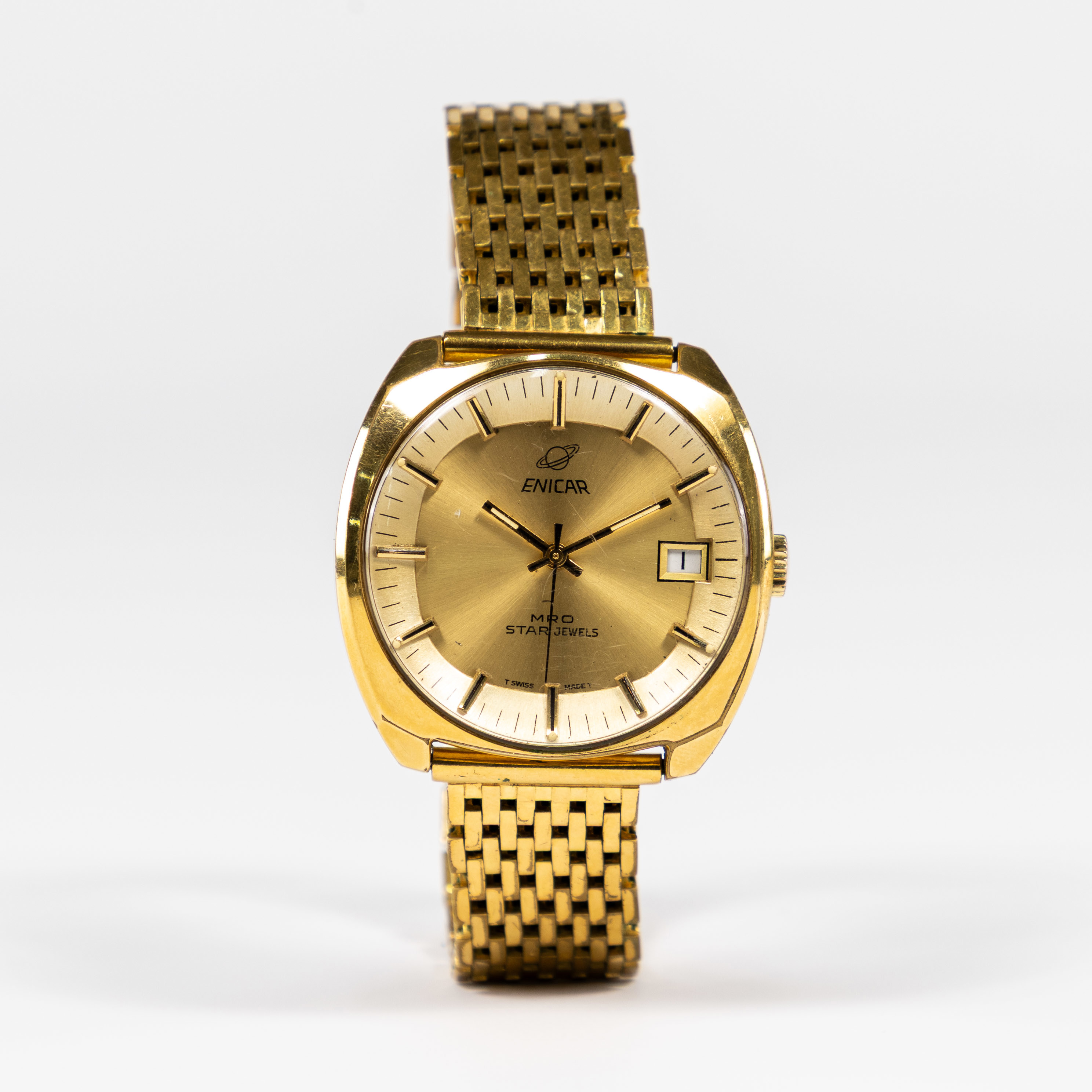 Enicar MRO Star Jewels, manuell, 38 mm Barnebys