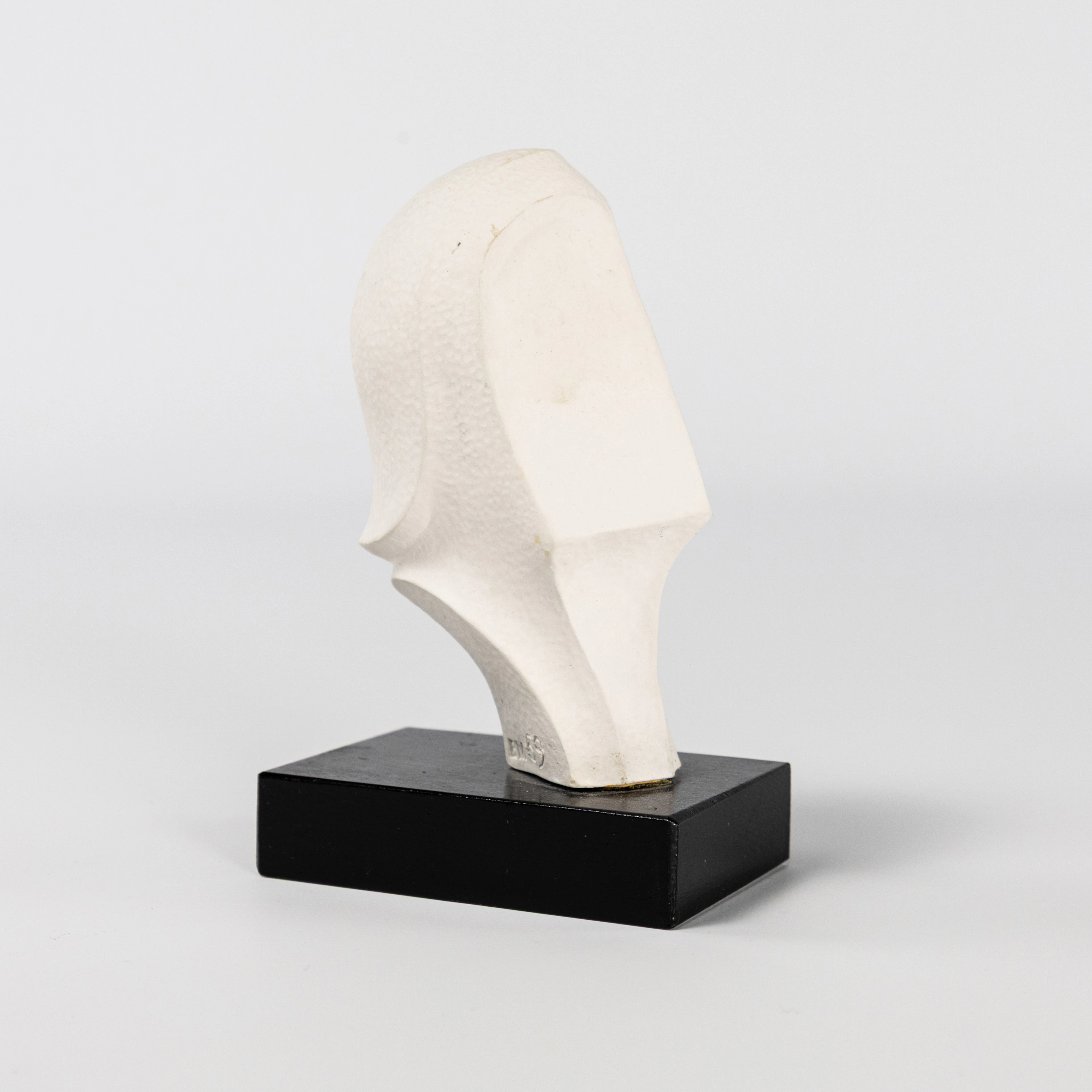 Bo Malmgren, skulptur, gips, signerad, höjd 14 cm