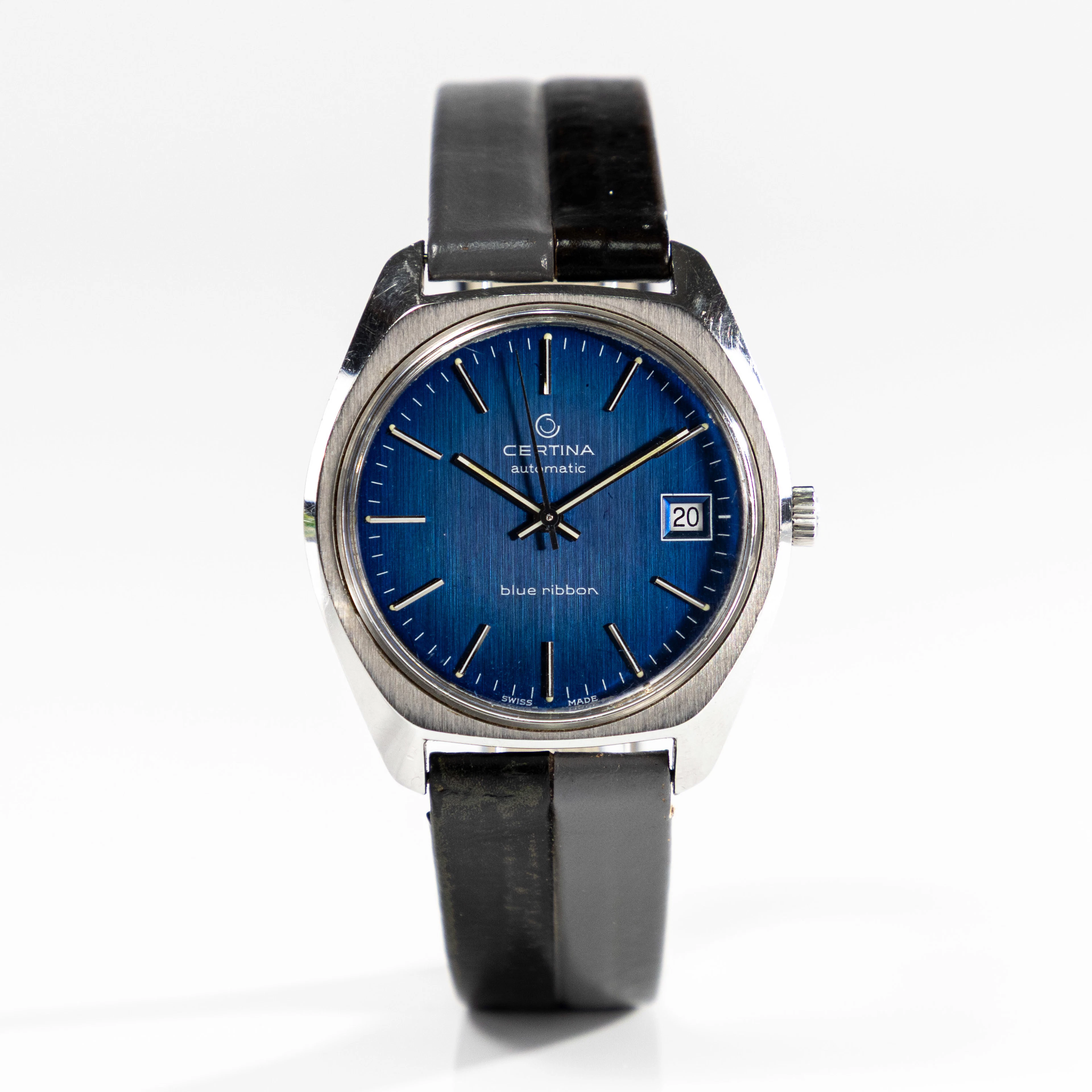 Certina, Blue Ribbon "Volvo", 36 mm, rostfritt stål, 70-tal