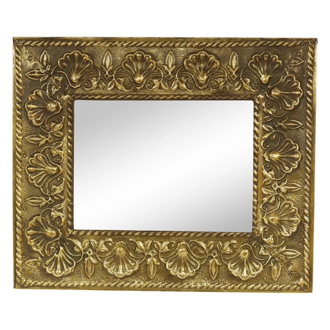Neoclassical Repousse Wall Mirror