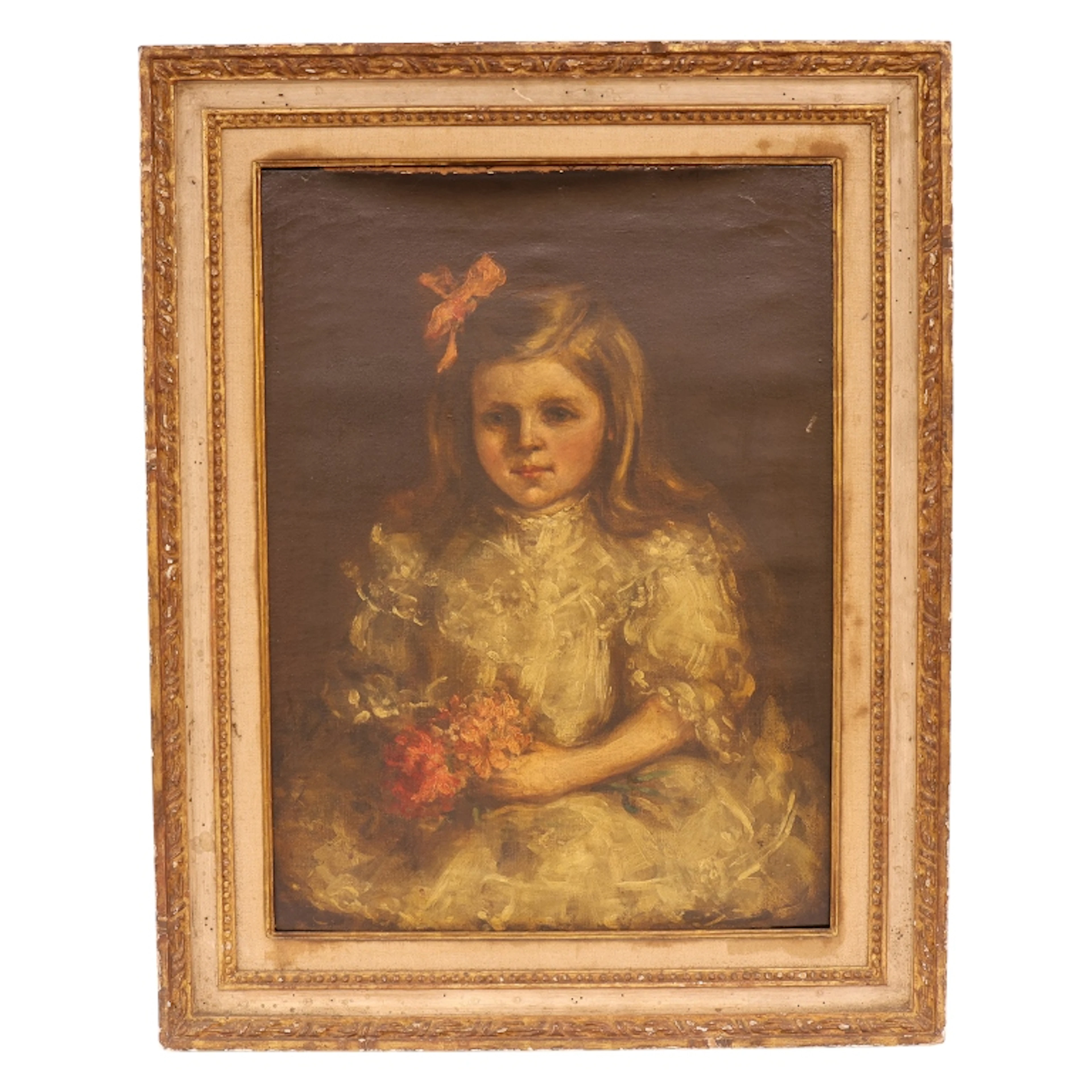 Whistler - Edwardian Portrait Painting of Girl