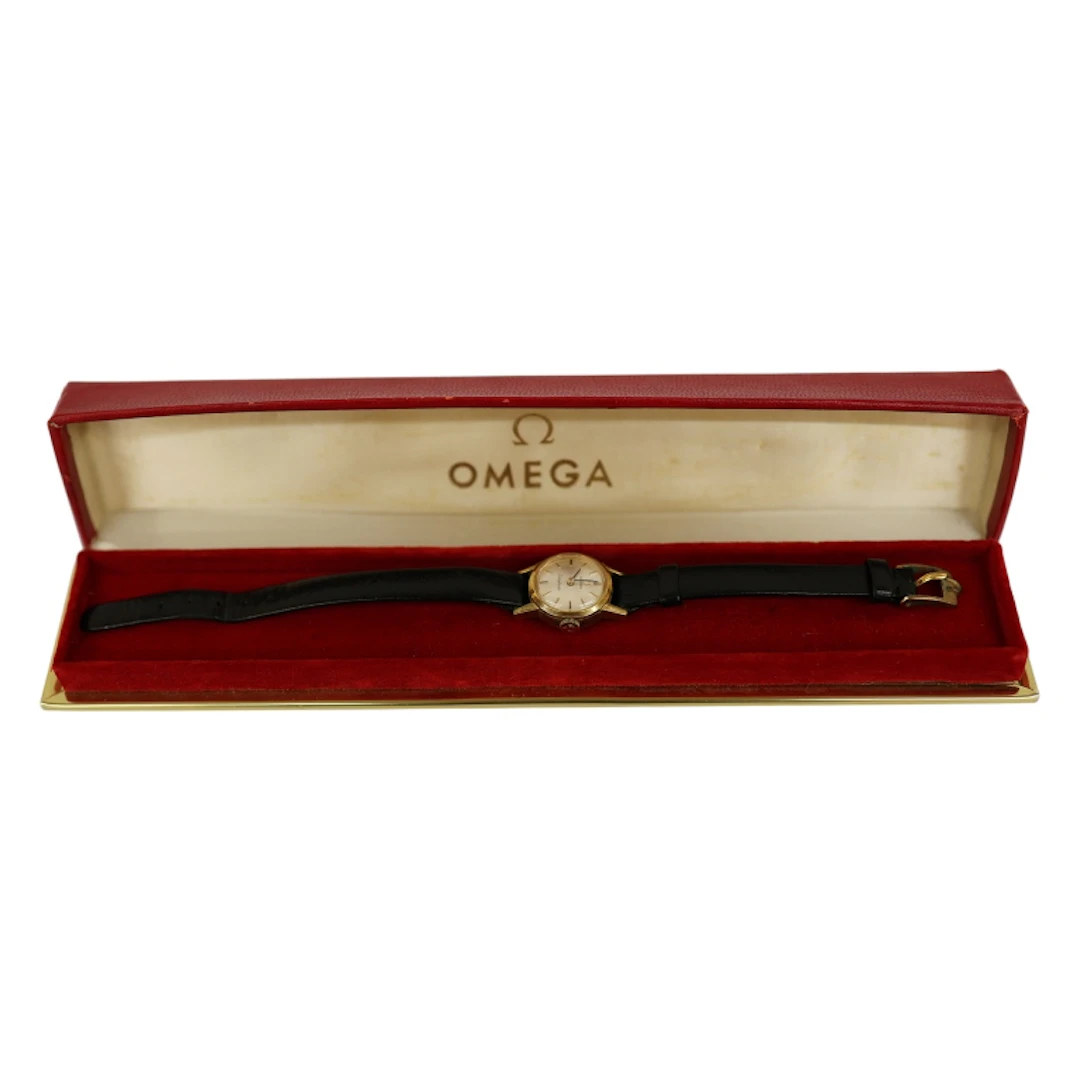 Omega "Ladymatic" Gold-Plated Automatic Wristwatch