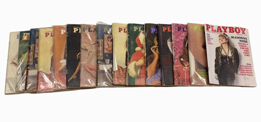 Vintage Playboy Magazines - 1985 Madonna