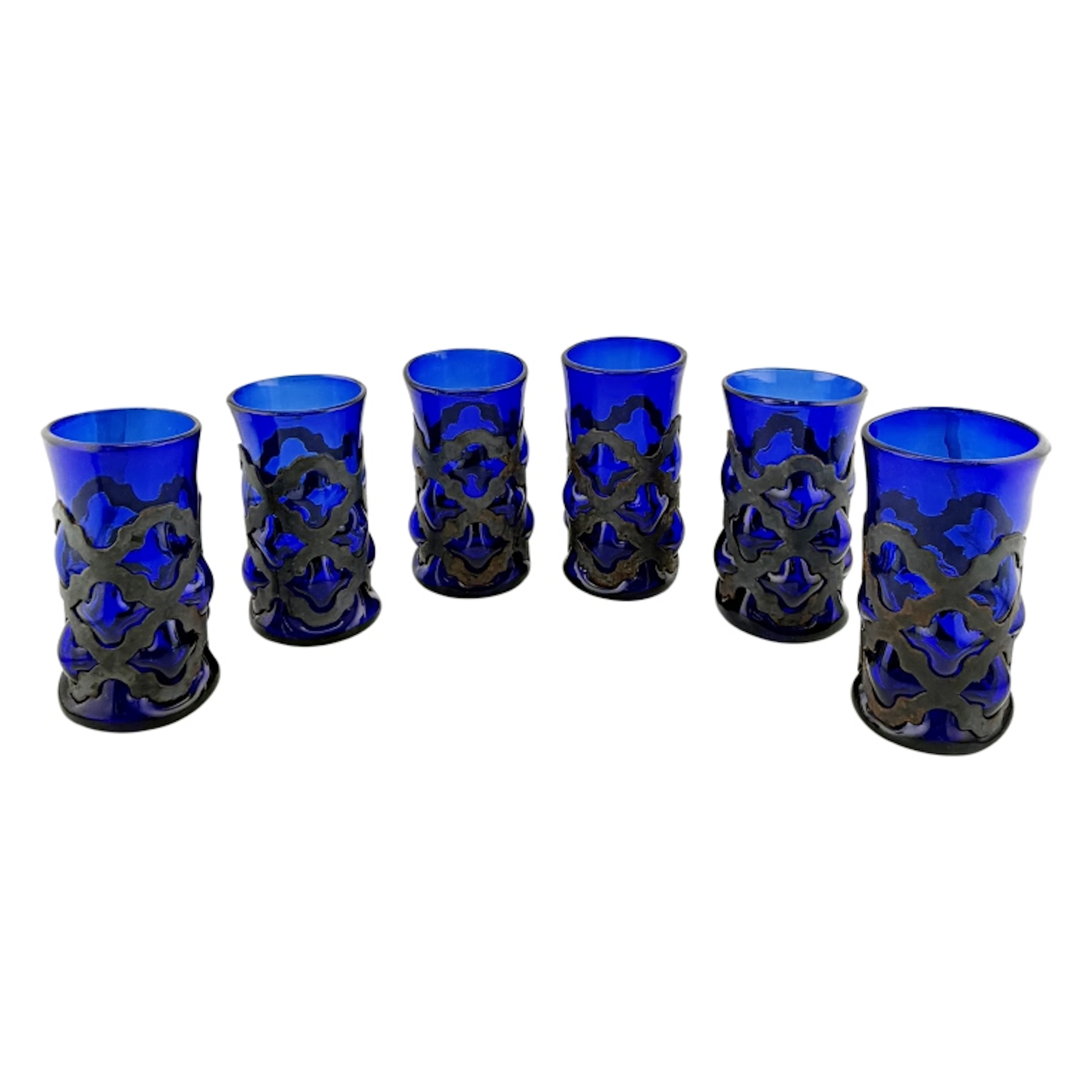 Mid-Century Mexican Brutalist Caged Glasses