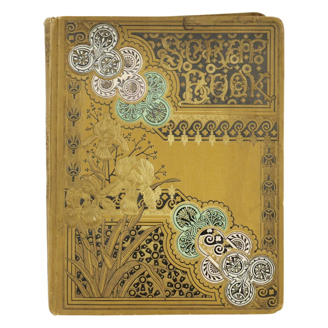 Victorian Scrapbook with Chromolithographs