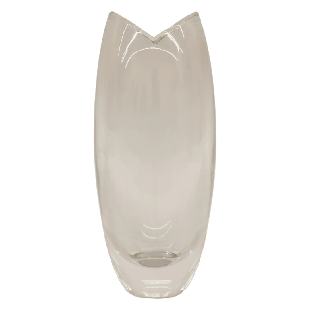 Kosta Boda Bengt Edenfalk Crystal Heart-Rim Vase