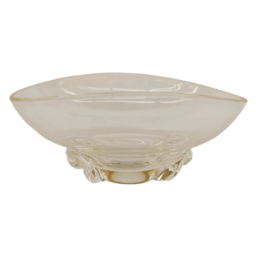 Steuben Crystal Floret Centerpiece Bowl
