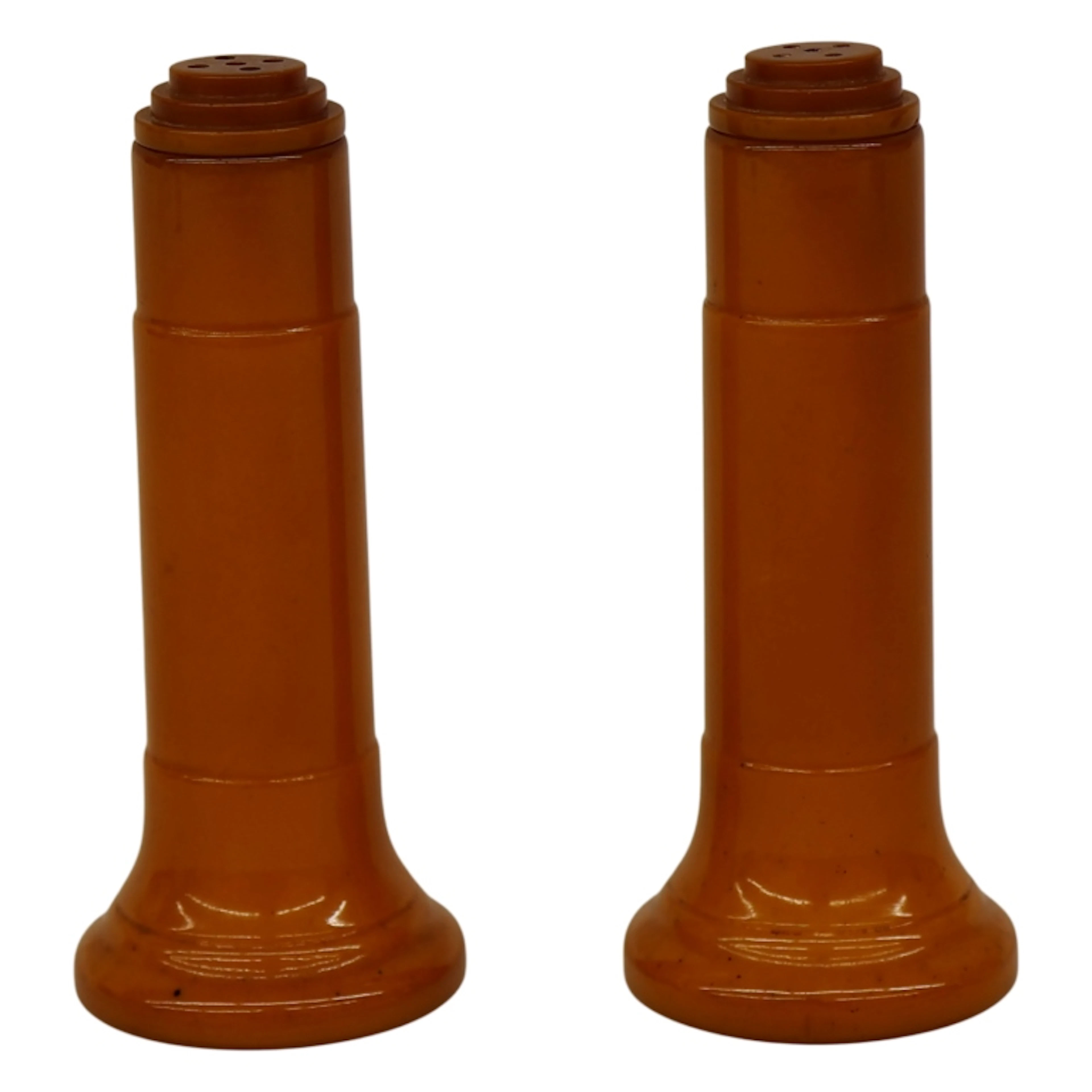Butterscotch Bakelite Salt & Pepper Shakers