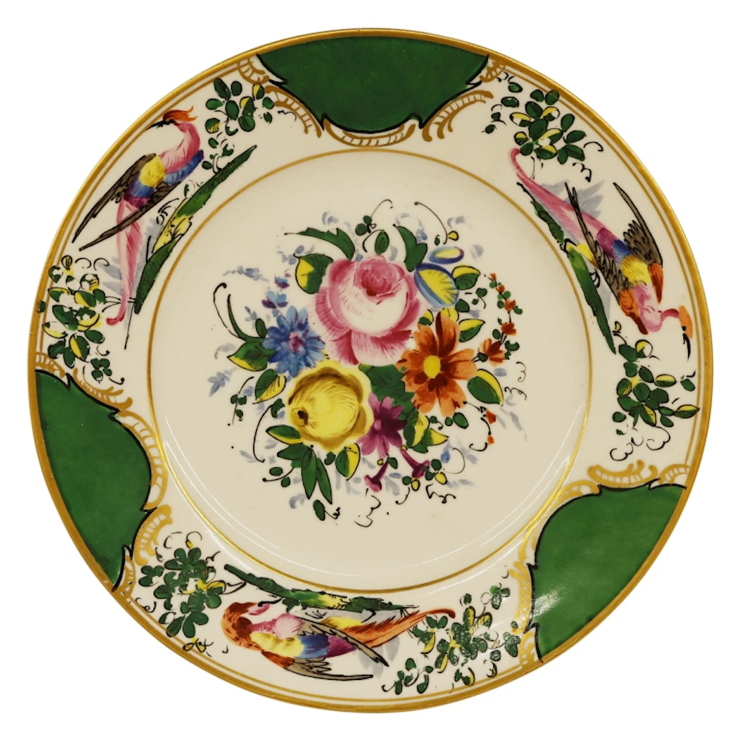 Samson Paris 'Chelsea' Exotic Bird Porcelain Plate