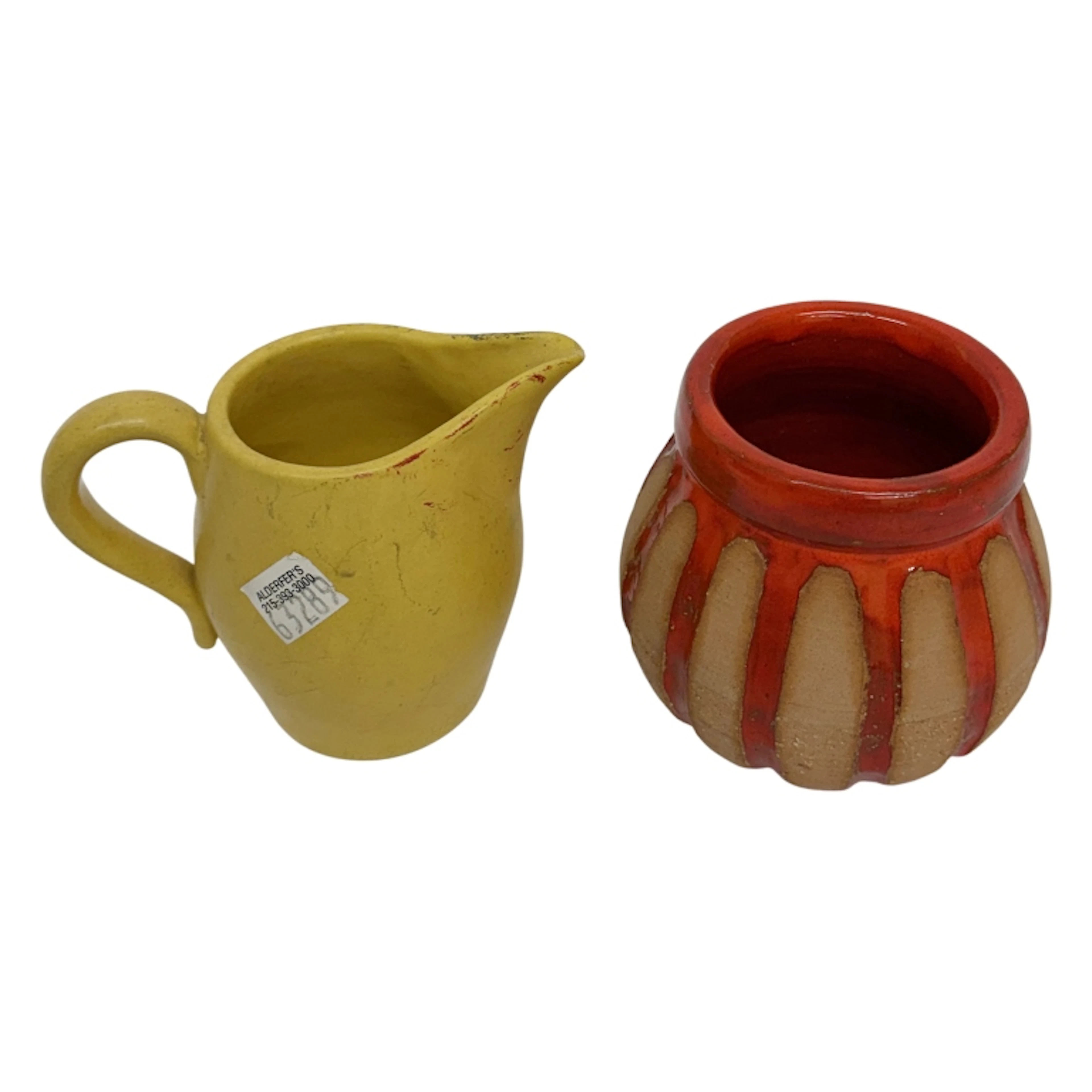 Signed Mid-Century Studio Art Pottery Vessels
