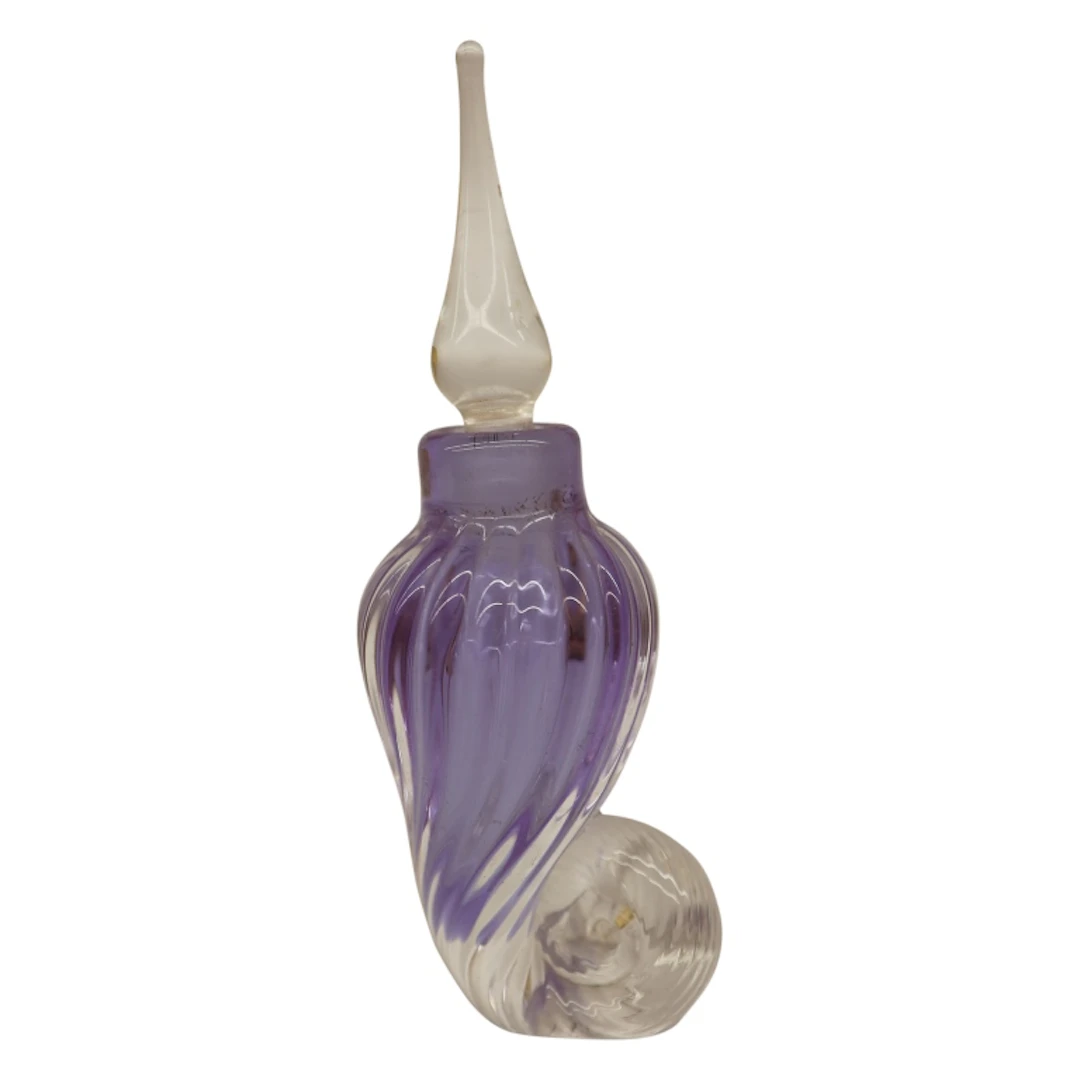 Vandermark Signed Art Glass Perfume Bottle