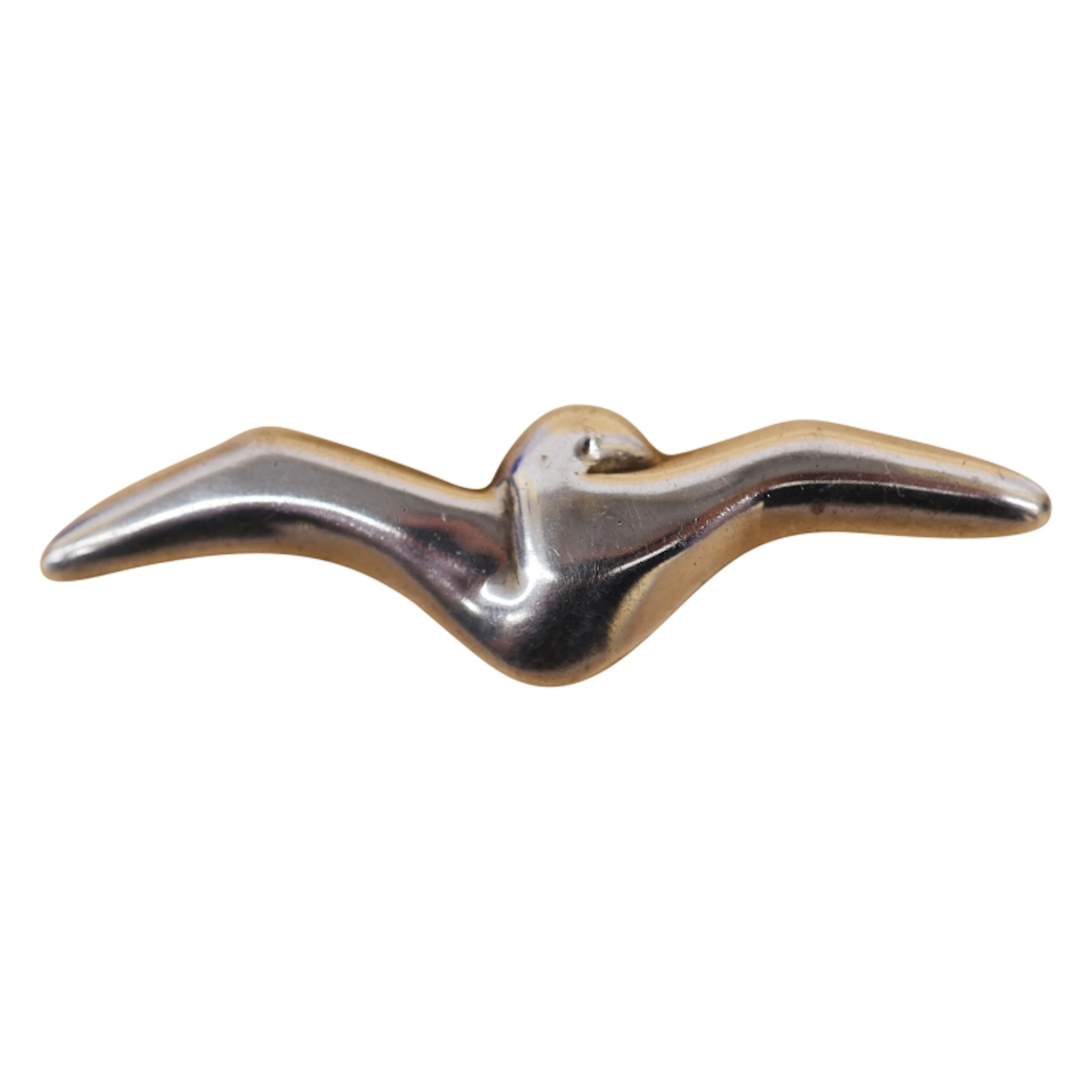 Sterling Abstract Figural Bird Brooch Mexico TF-43