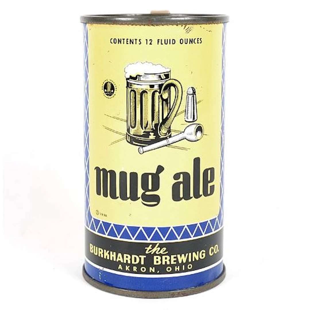 Mug Ale Flat Top Drinking Mug BURKHARDT 100-34 TOUGH