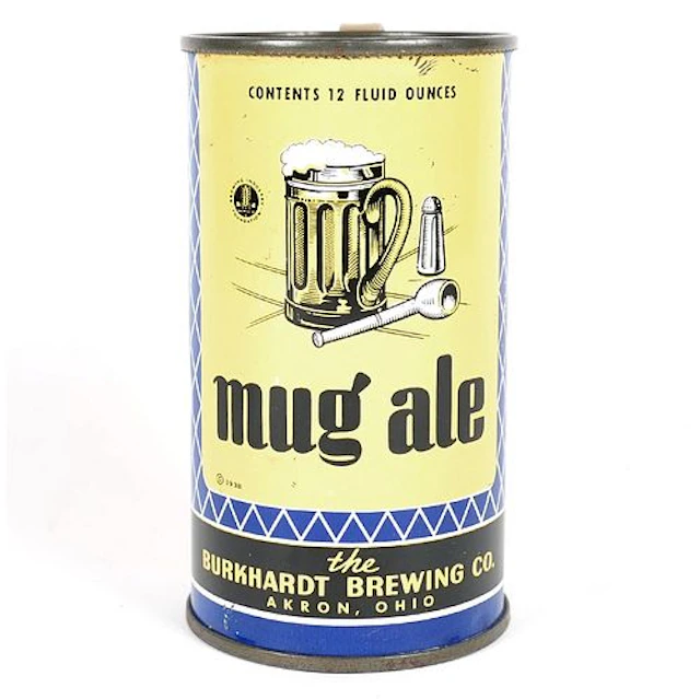 Mug Ale Flat Top Drinking Mug BURKHARDT 100-34 TOUGH