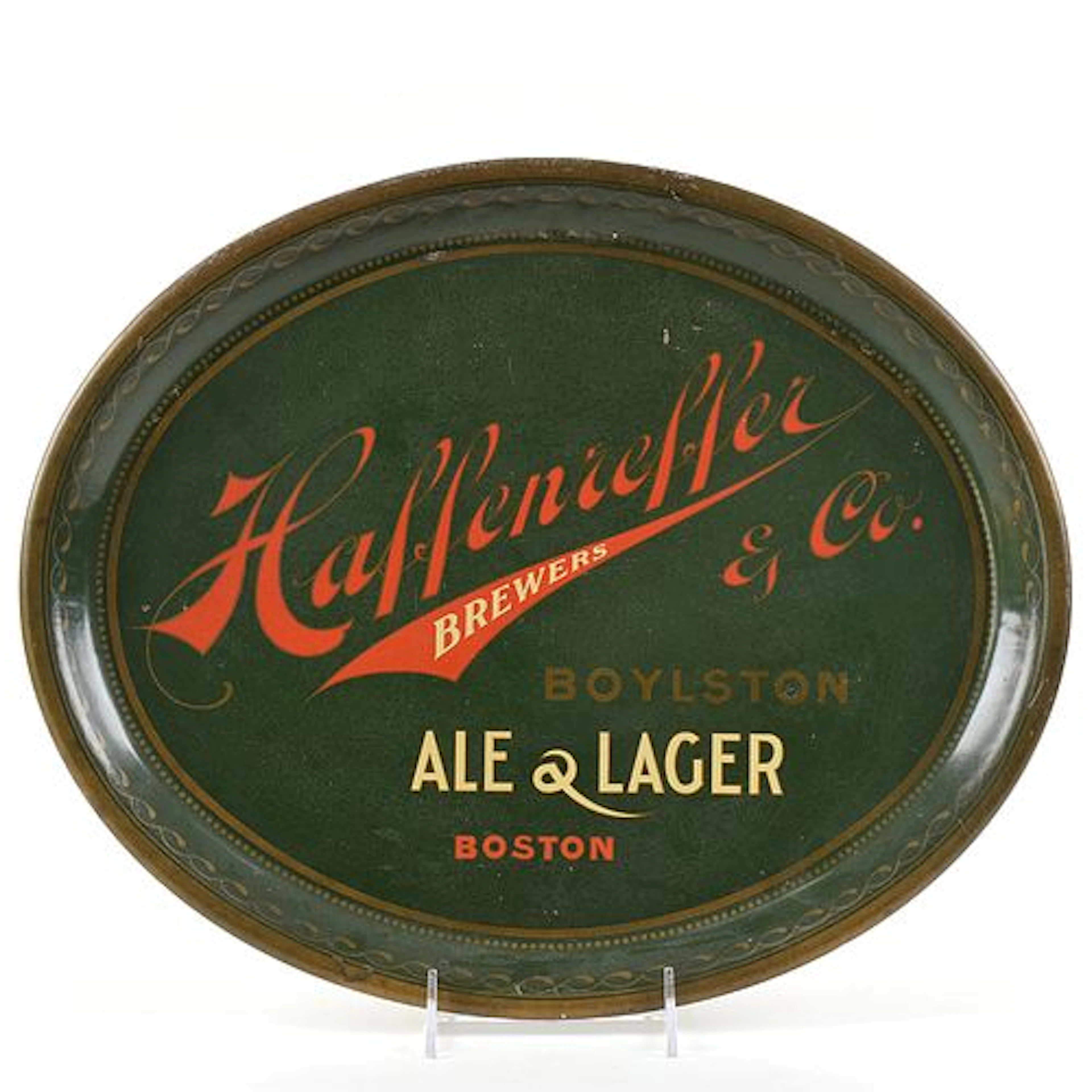 Haffenreffer Boylston Ale Lager Pre-Pro Tray RARE