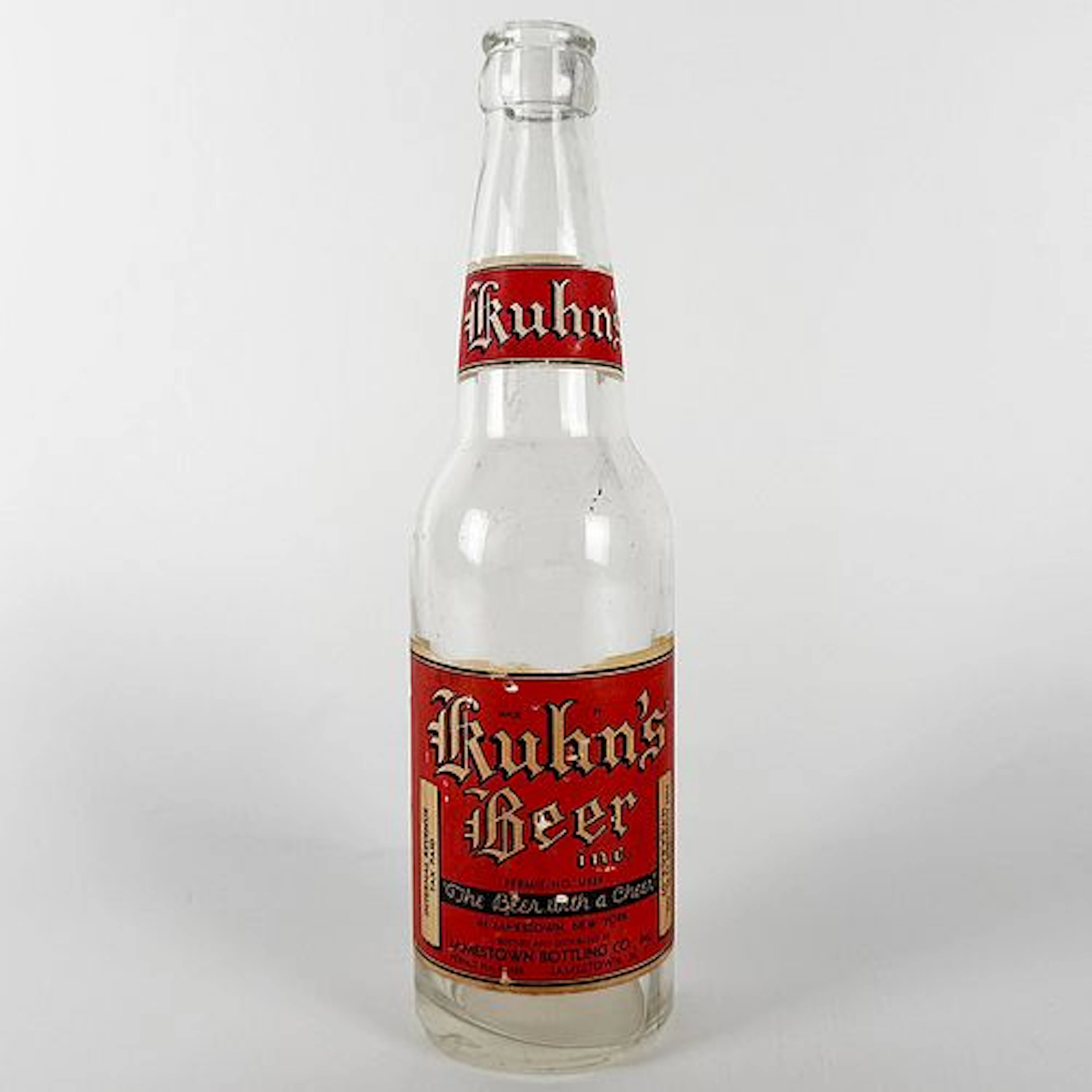 Kuhn’s Beer IRTP Labeled Bottle JAMESTOWN NEW YORK