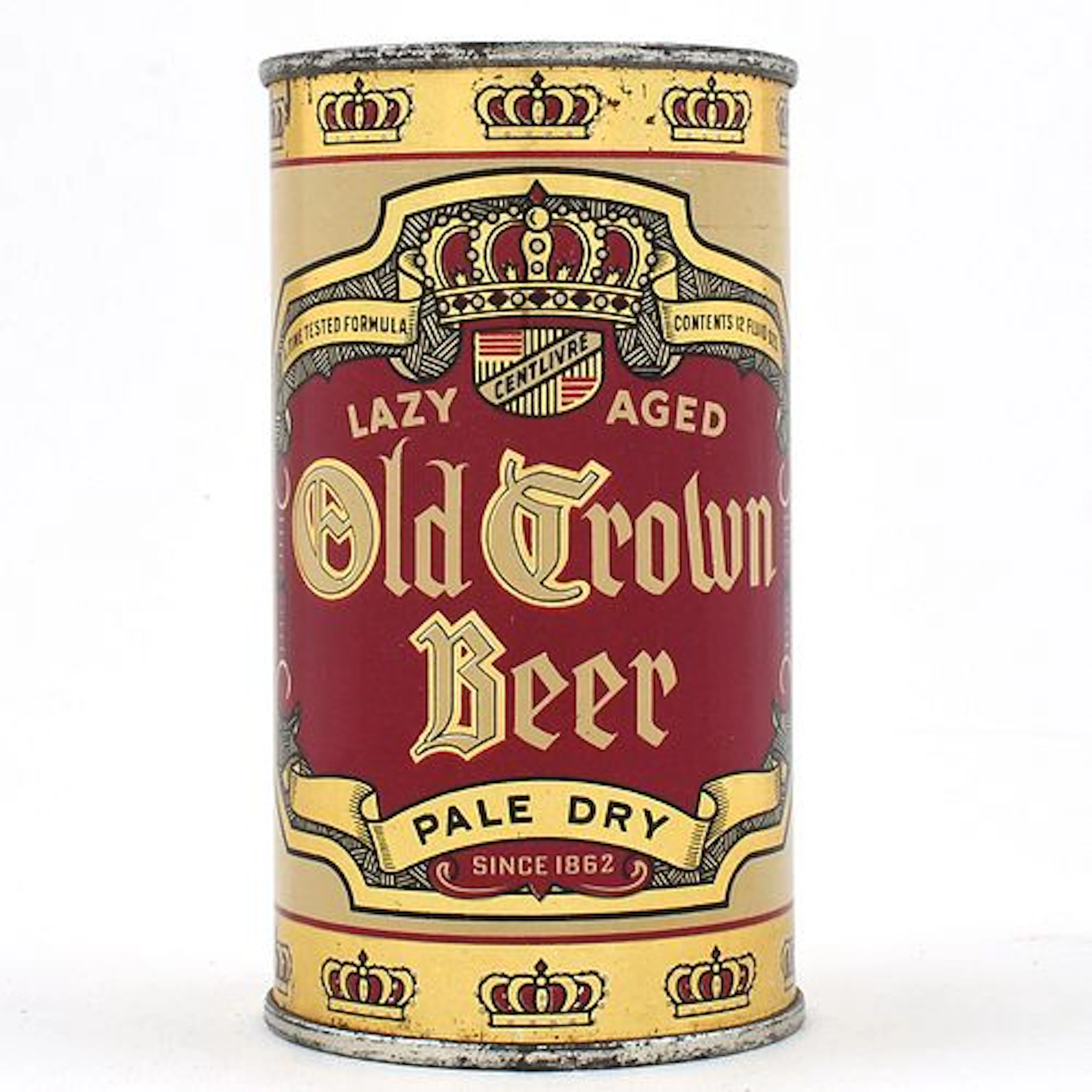 Old Crown Beer Instructional Flat Top NON-IRTP 105-17 OI 591 EXCELLENT SCARCE
