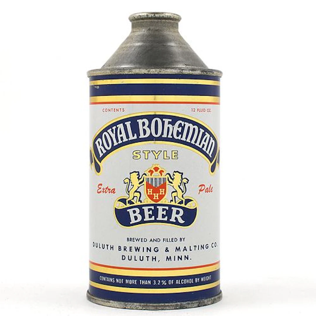 Royal Bohemian Beer Cone Top ALC STATEMENT 182-24 EXCEPTIONAL