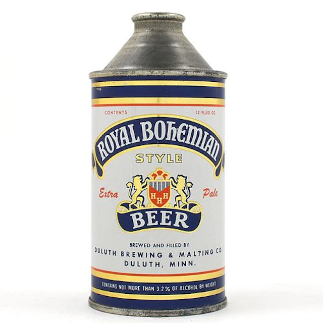 Royal Bohemian Beer Cone Top ALC STATEMENT 182-24 EXCEPTIONAL
