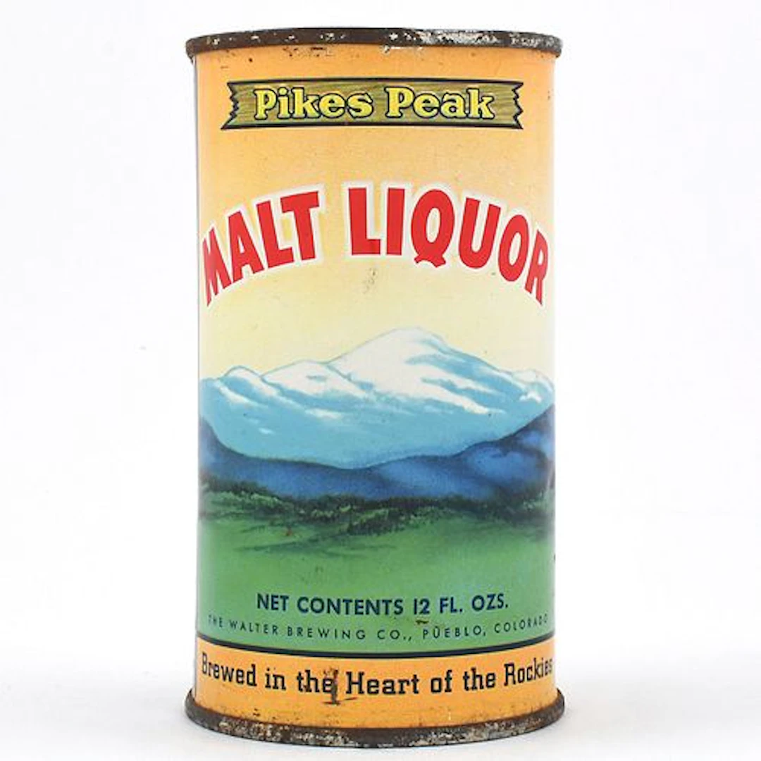 Pikes Peak Malt Liquor Flat Top 115-32 DESIRABLE