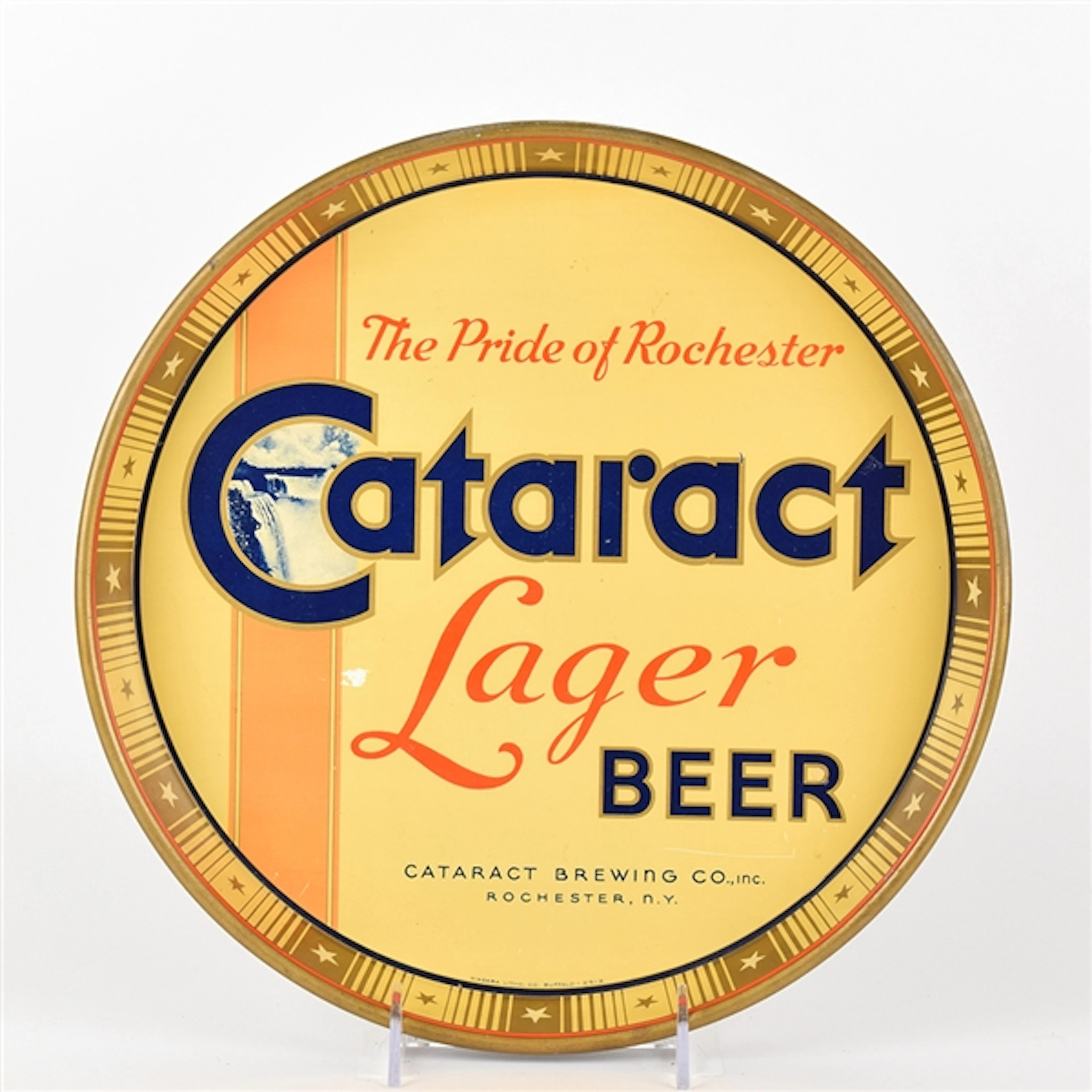 Cataract Lager Beer 1930s Serving Tray