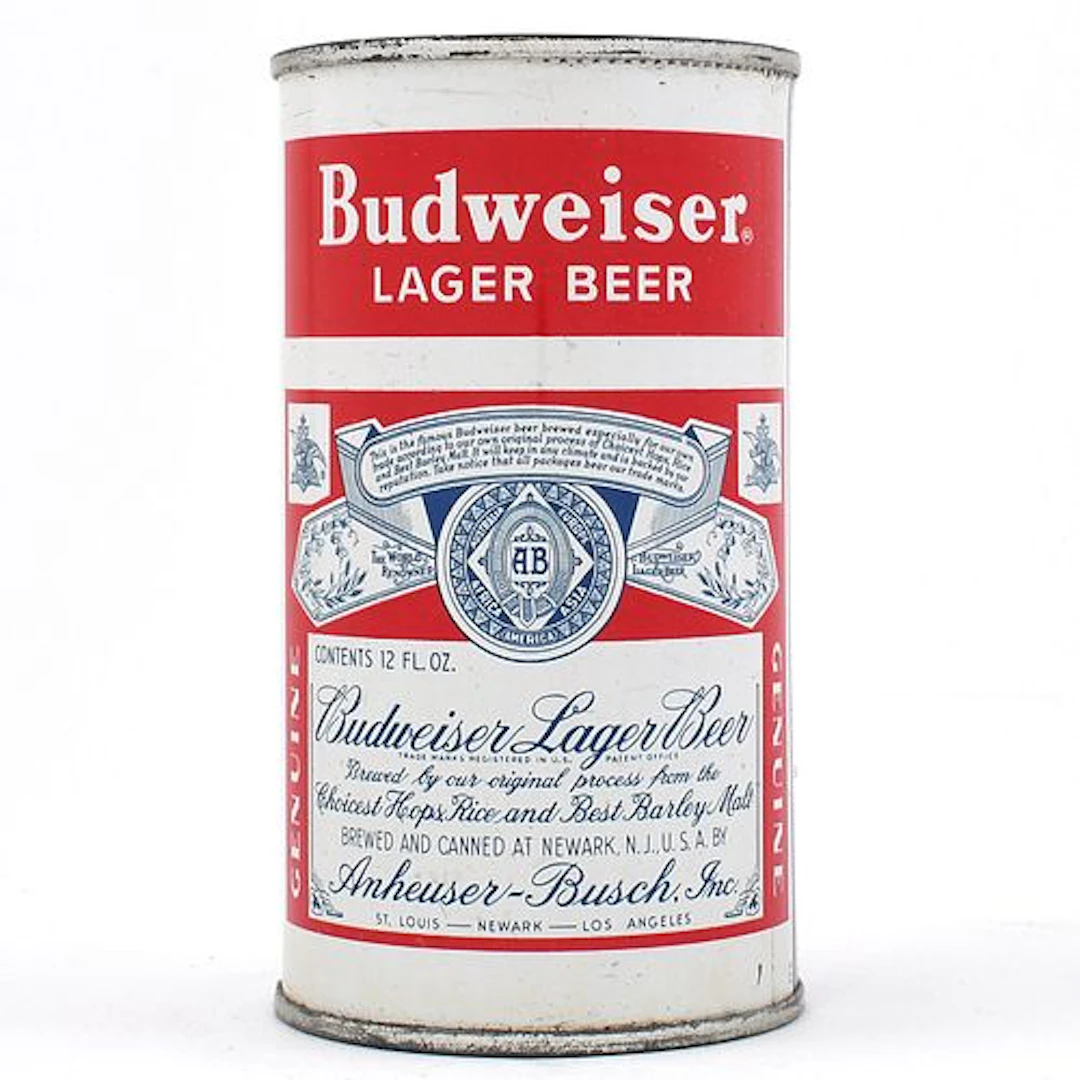 Budweiser Beer Flat Top NEWARK 3 CITY 44-32