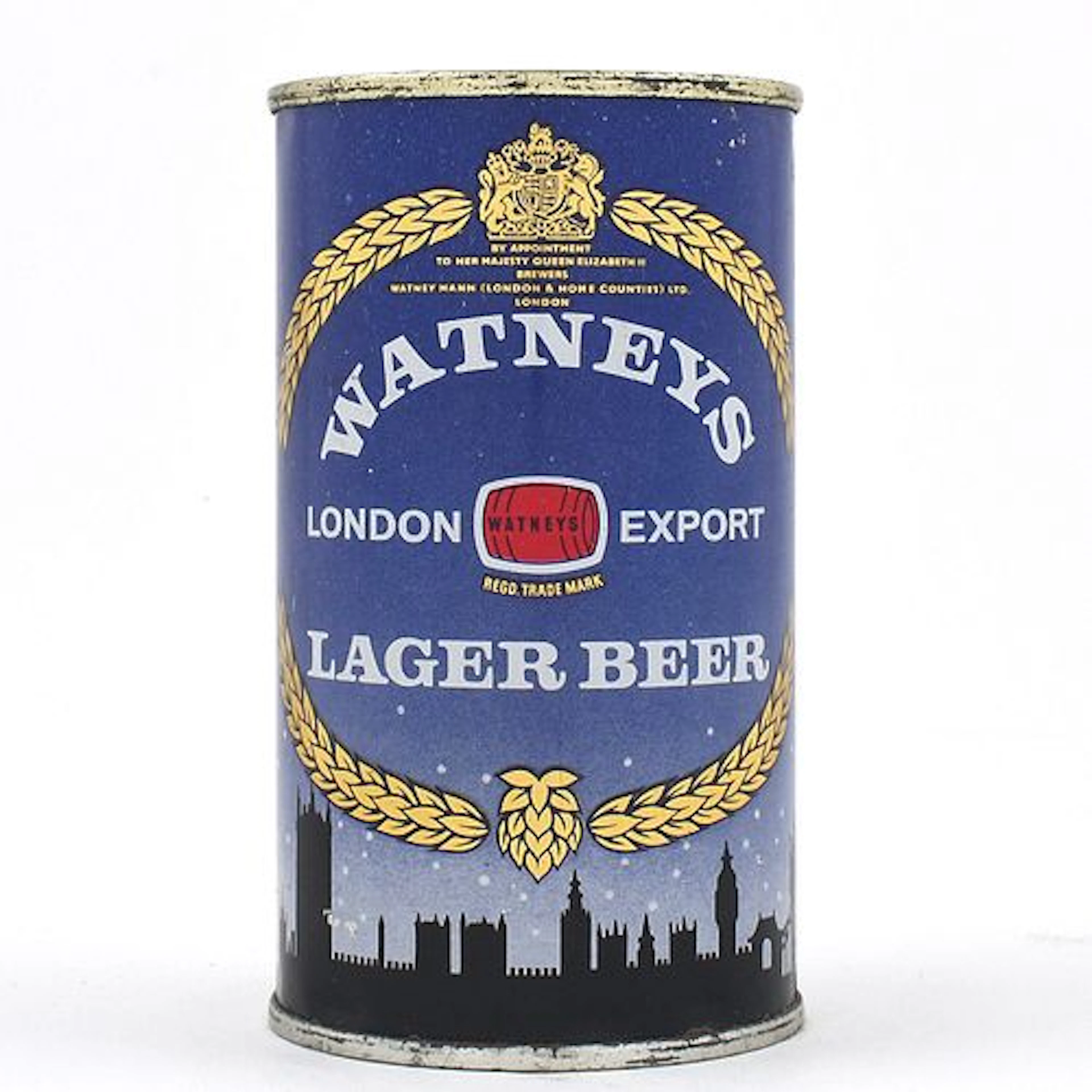 Watneys London Export Lager Beer English Flat Top OUTSTANDING