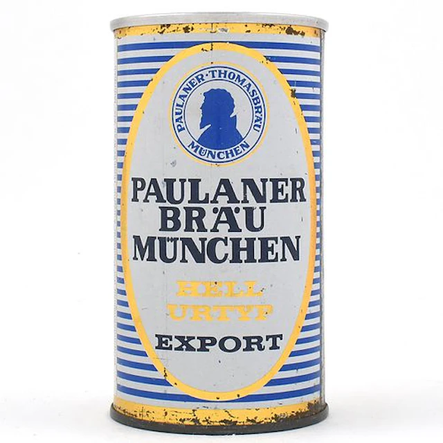 Paulaner Brau Export Beer German Lift Ring U-Tab