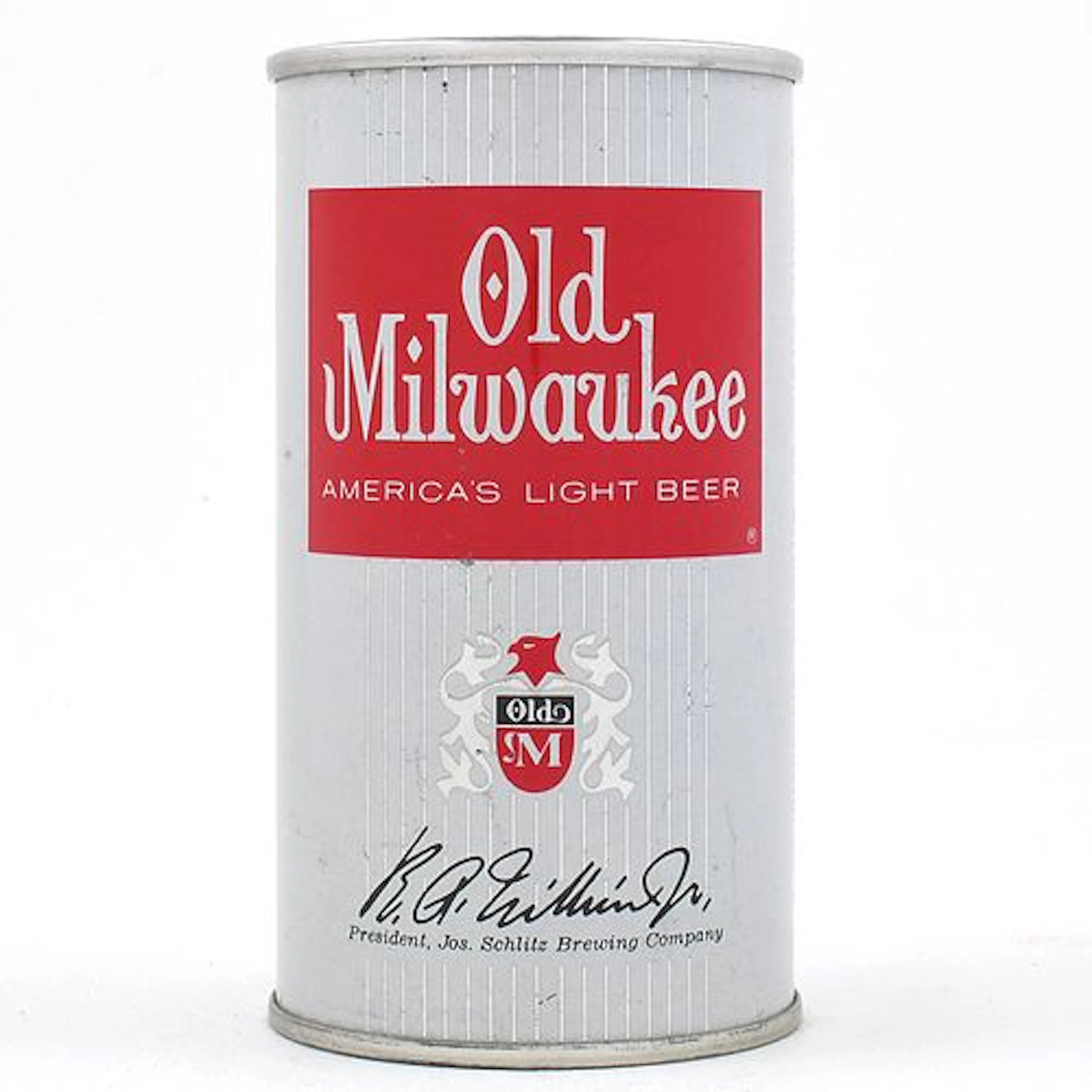 Old Milwaukee Beer Softop Flat Top MILWAUKEE METALLIC 1962 107-31
