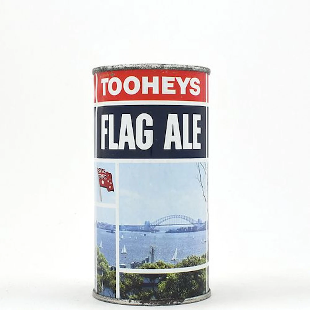 Tooheys Flag Ale Australian 13 Ounce Flat Top