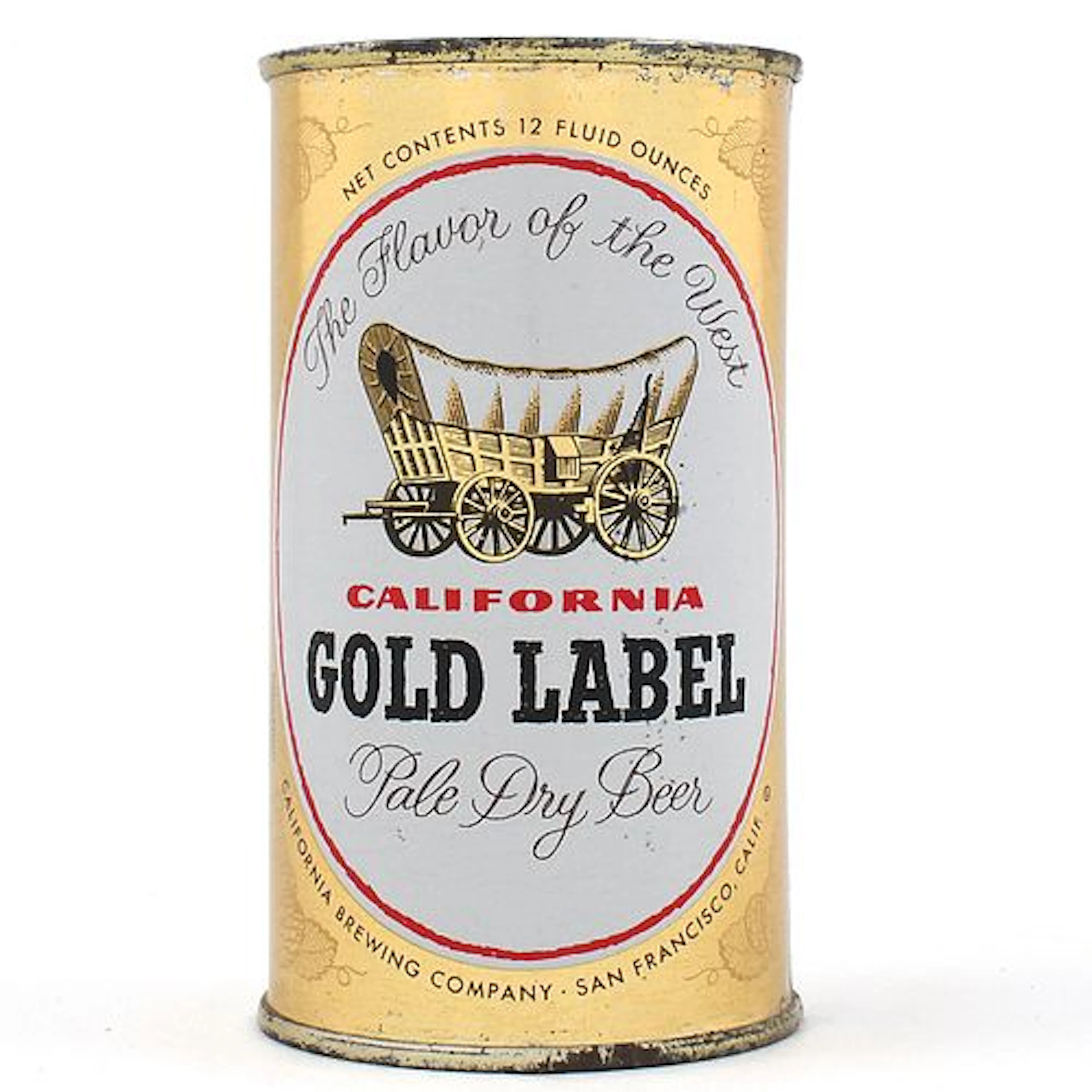 California Gold Label Beer Flat Top 47-37