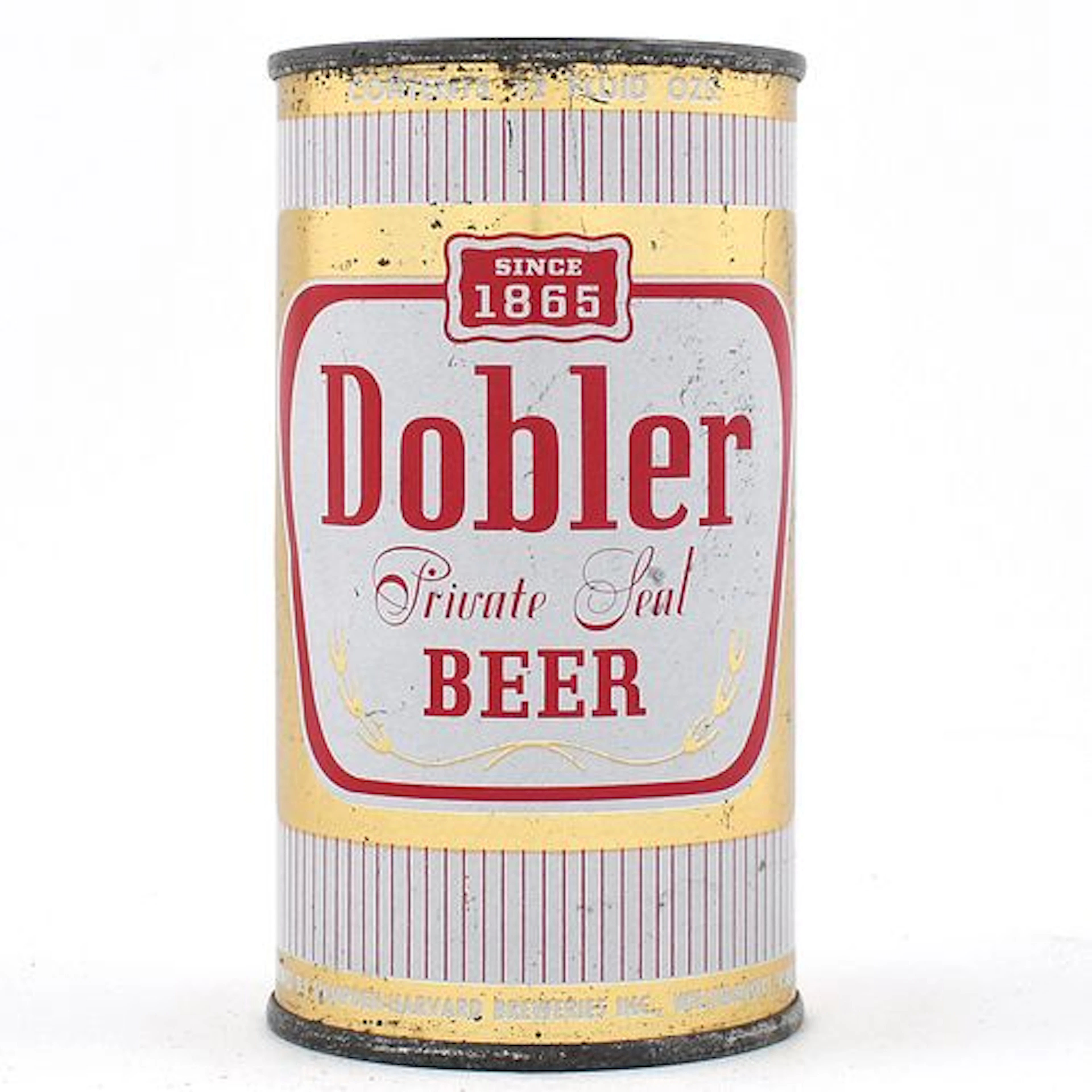 Dobler Private Seal Beer Flat Top NO MASS PERMIT 54-6