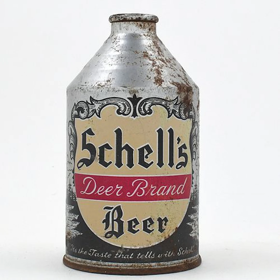 Schells Deer Brand Beer Crowntainer NON-IRTP 198-27