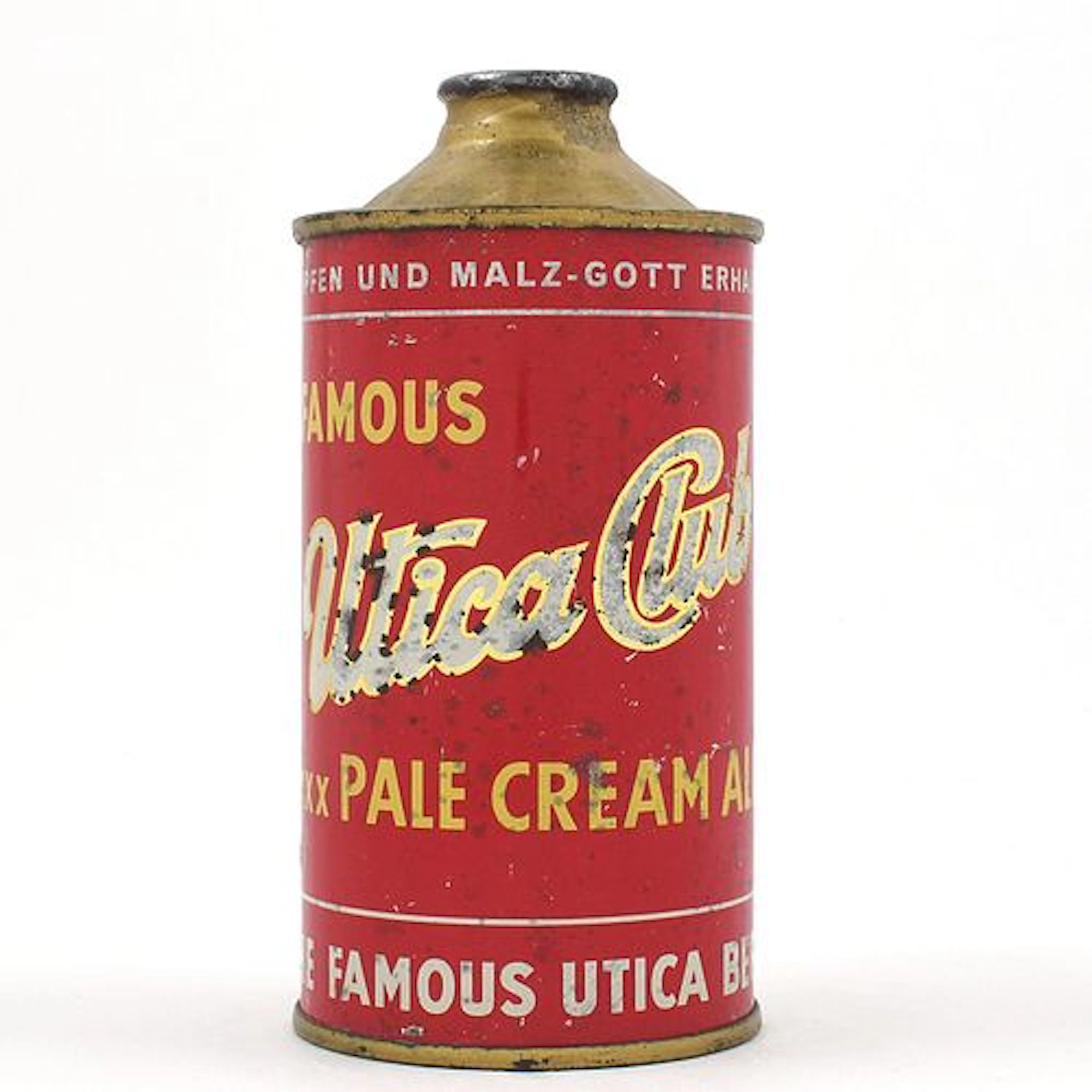 Utica Club Pale Cream Ale Cone Top 188-1