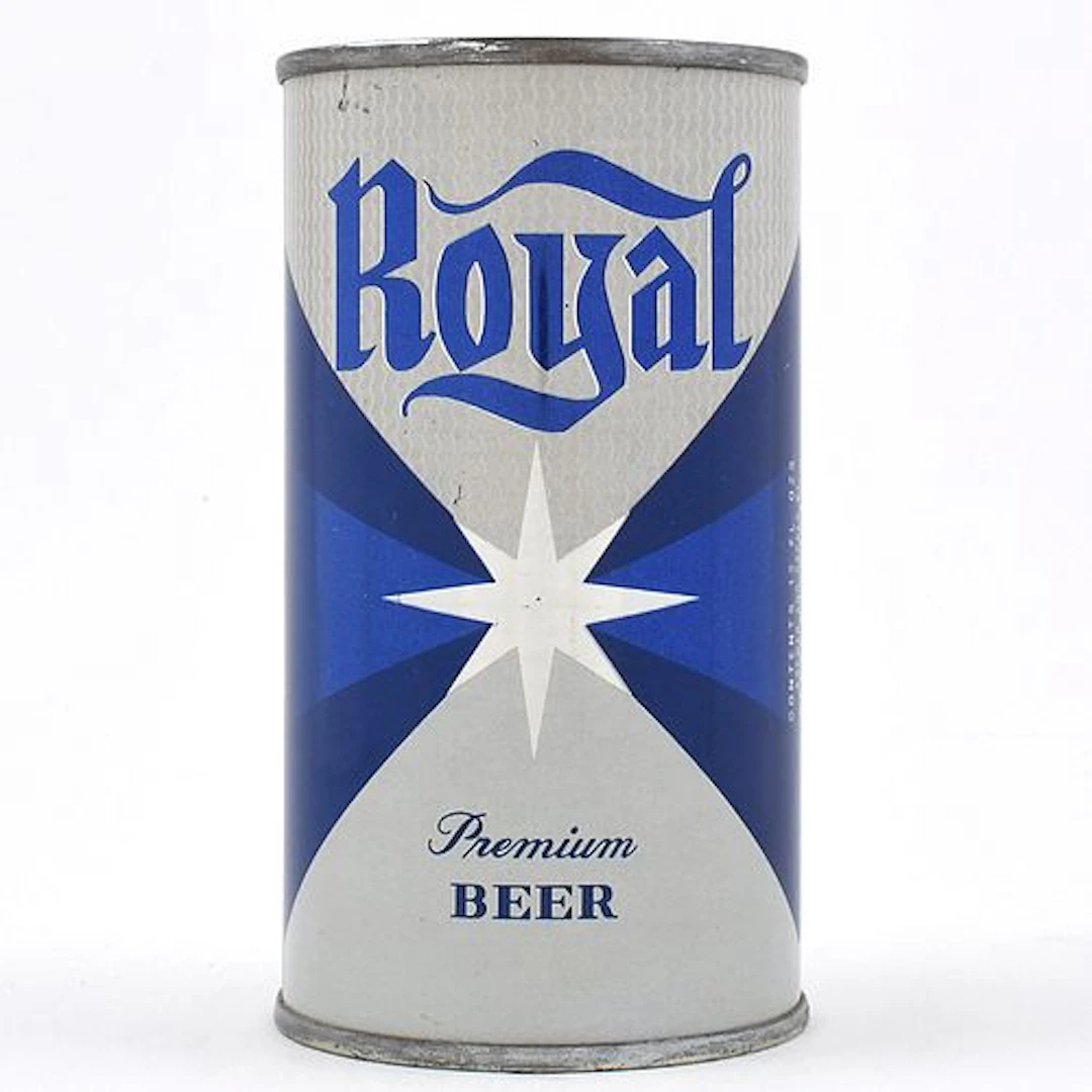 Royal Beer Flat Top ENAMEL 125-23