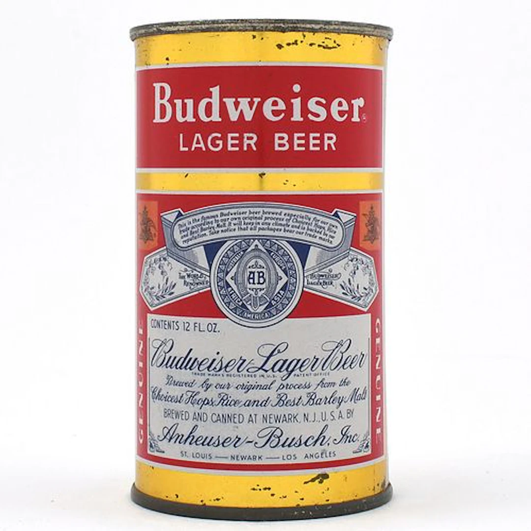 Budweiser Beer Flat Top NEWARK 3 CITY 44-31