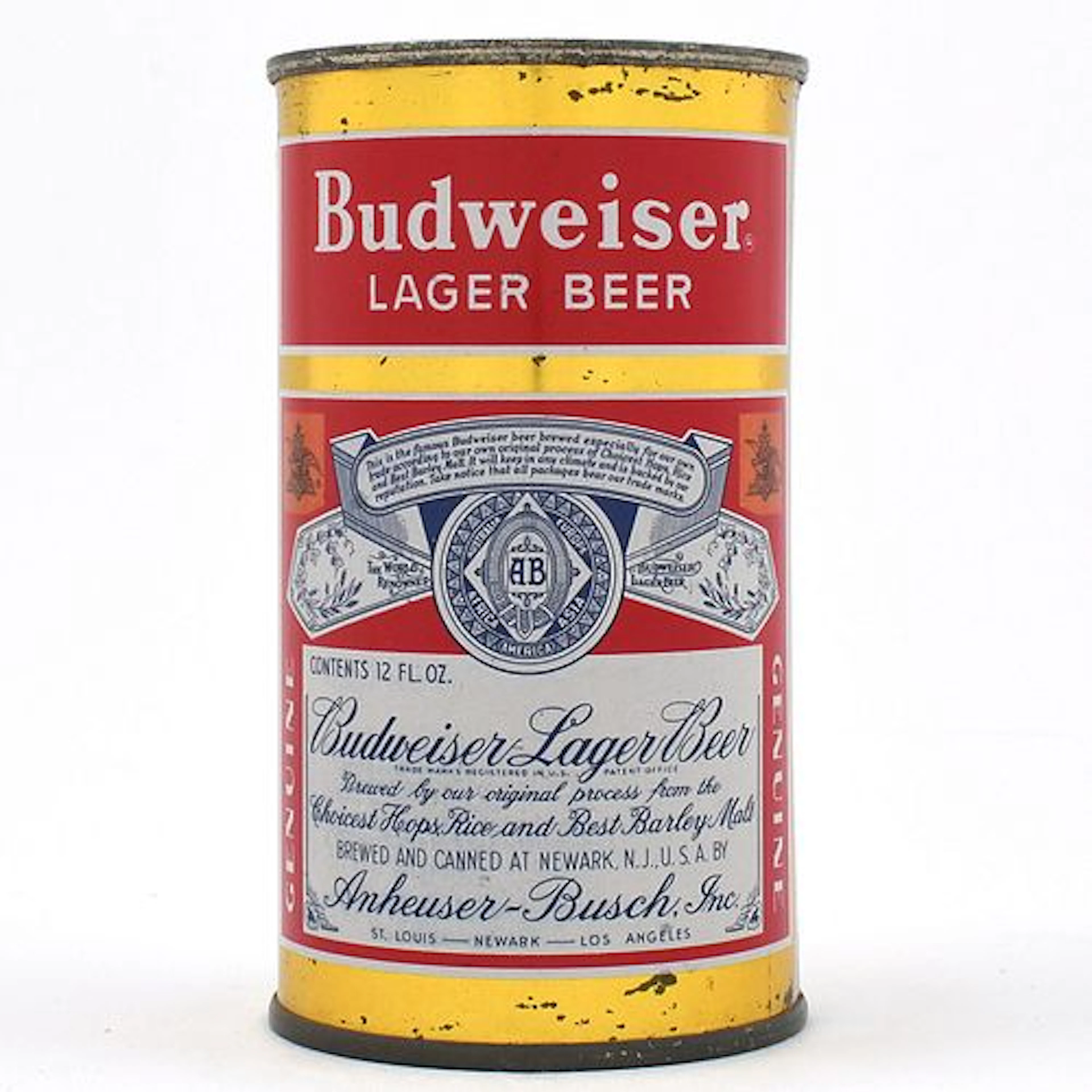 Budweiser Beer Flat Top NEWARK 3 CITY 44-31