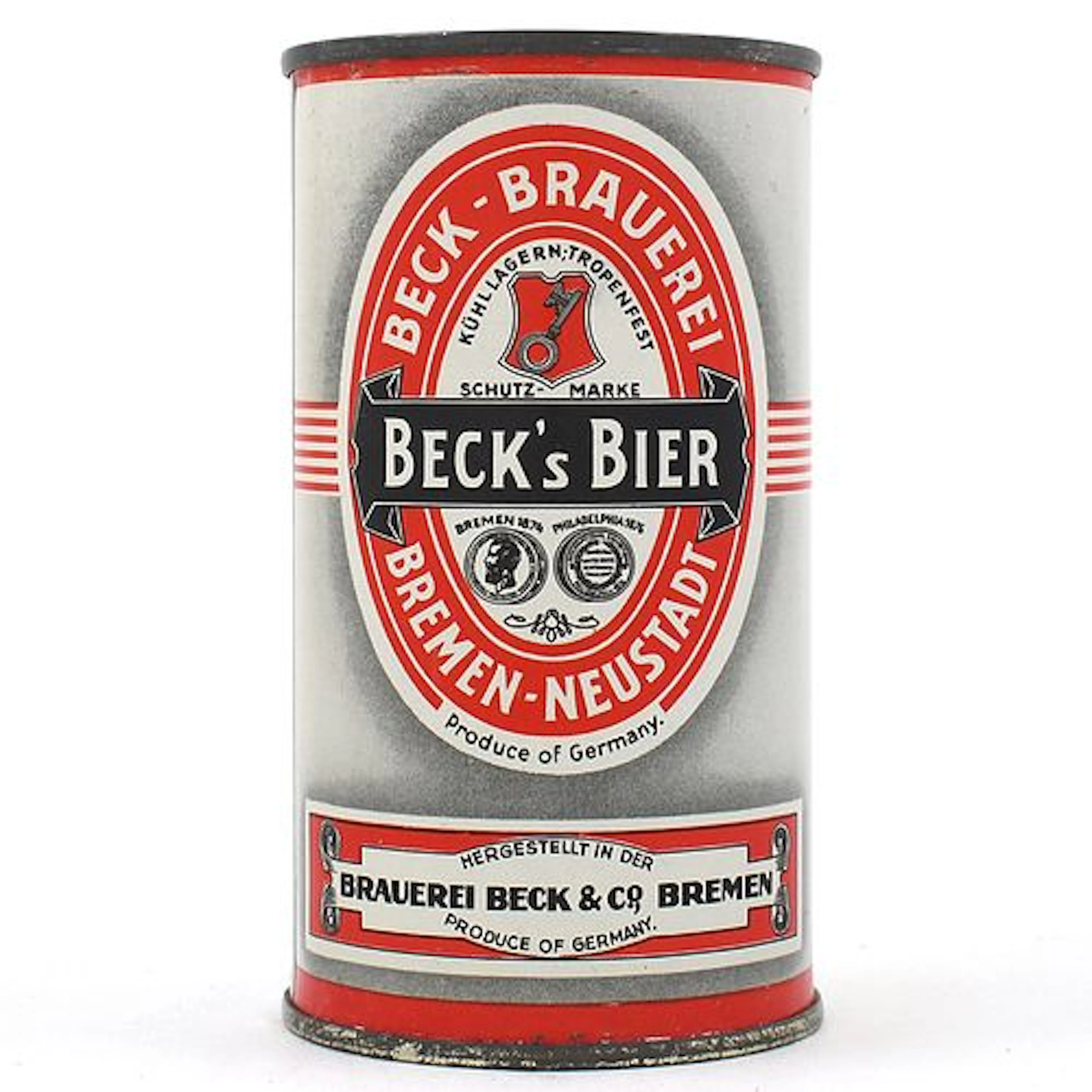 Becks Beer German Flat Top